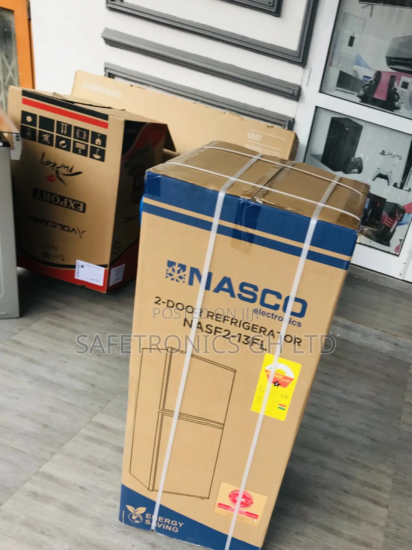 Nasco Fridge  Nasf2-13fl Topfreezer Doubledoor
