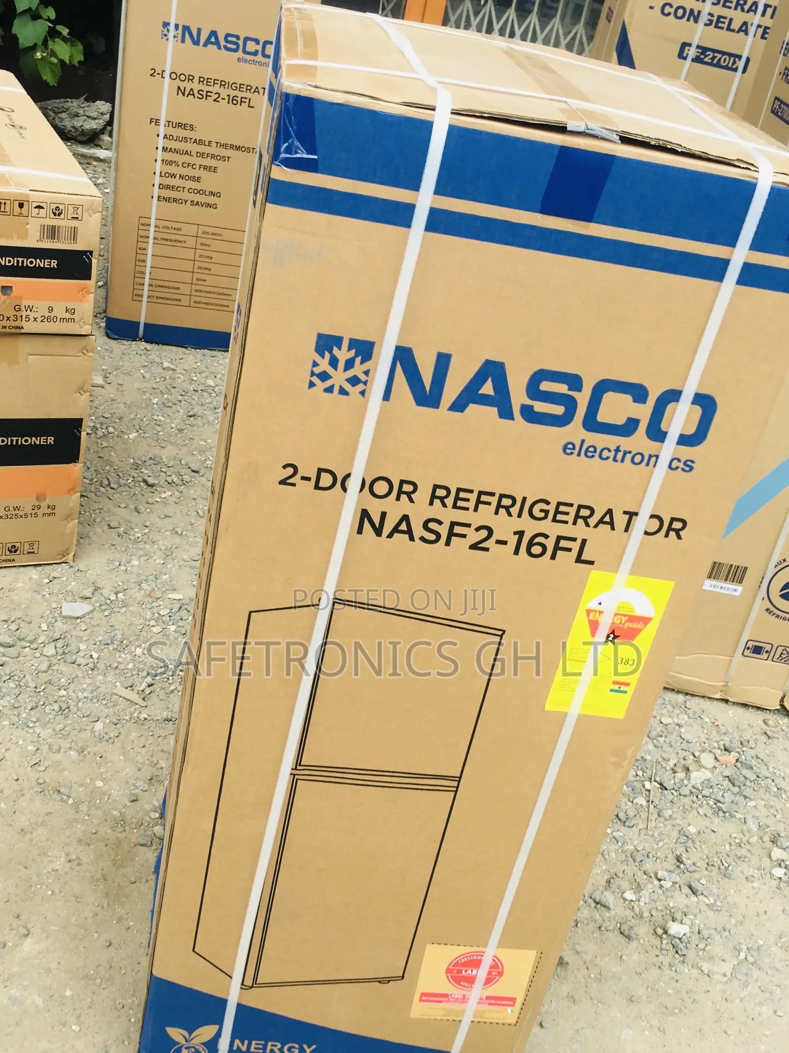 Essential Topfreezer Nasf2-16fl  Doubledoor Fridge