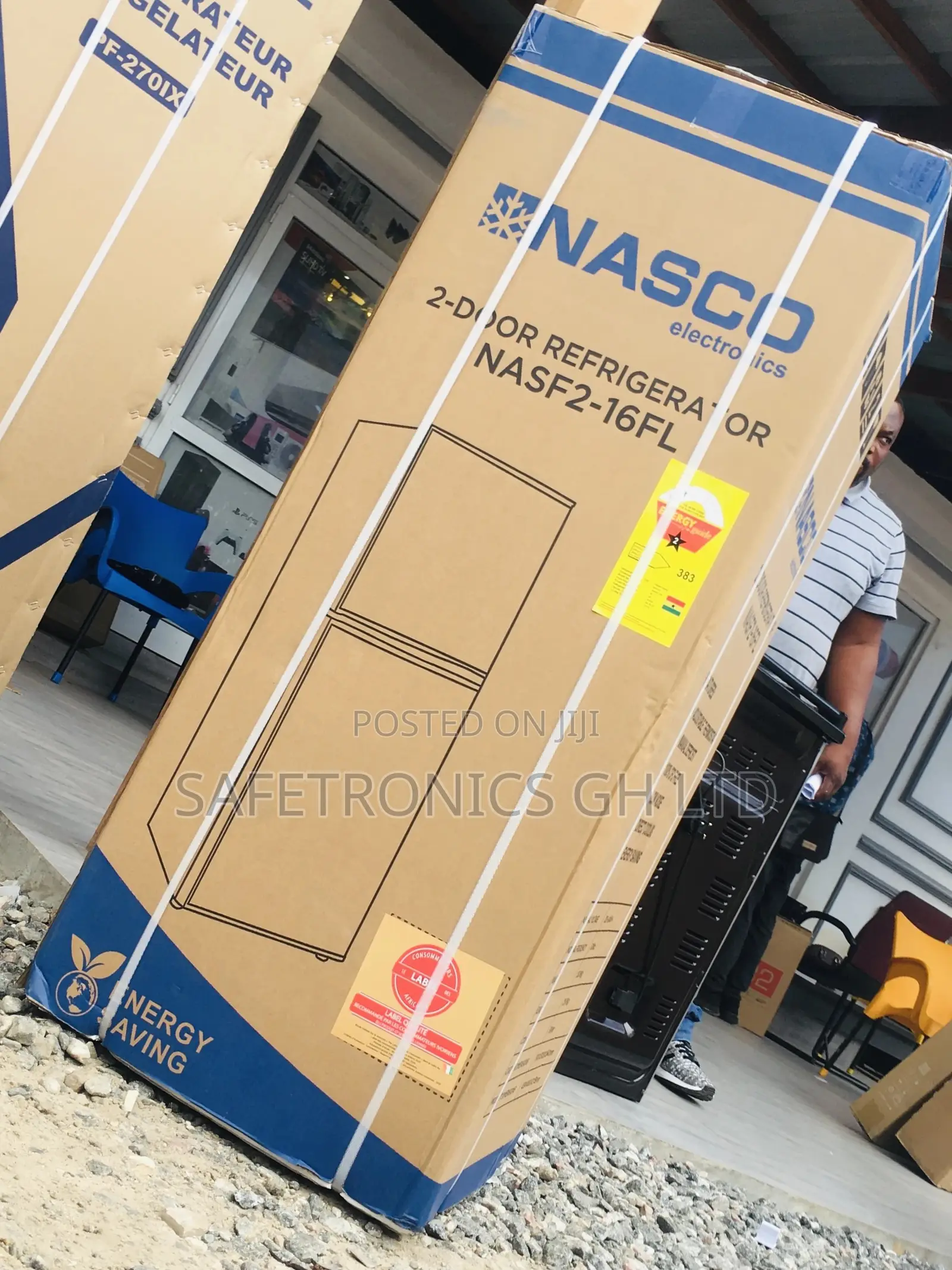 Unique Design Topfreezer Doubledoor Nasf2-16fl Fridge