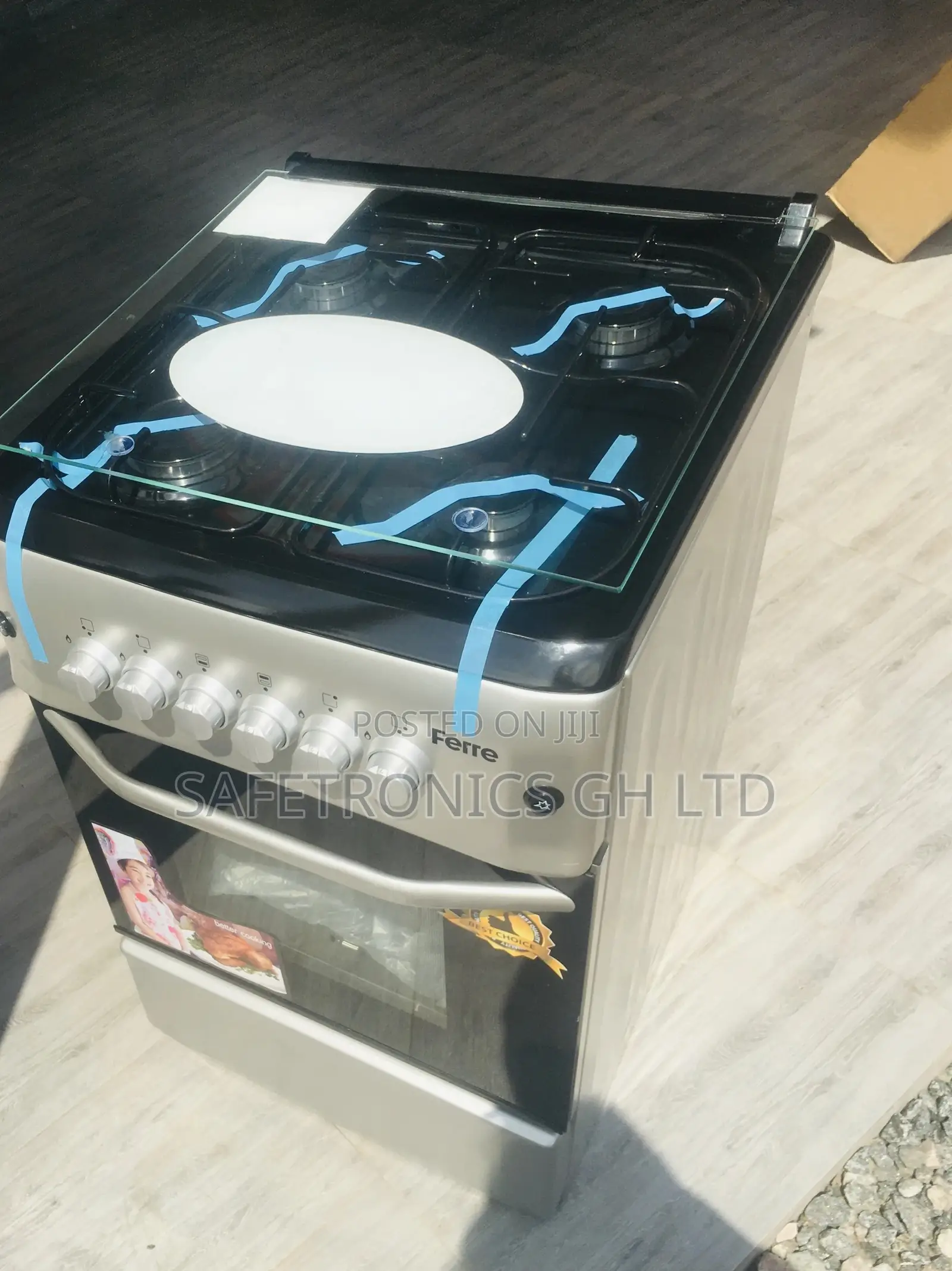 Volcano Long Lasting 4 Gas 50x55 Oven With Grill