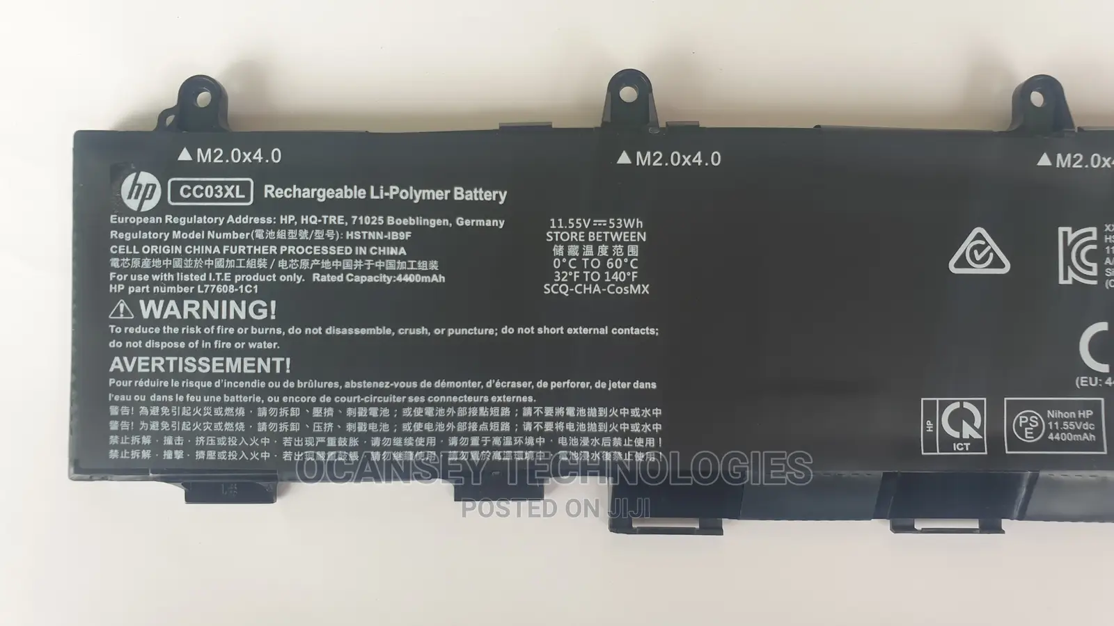 Original Hp Cc03xl Laptop Battery For Elitebook 840 G7 G8