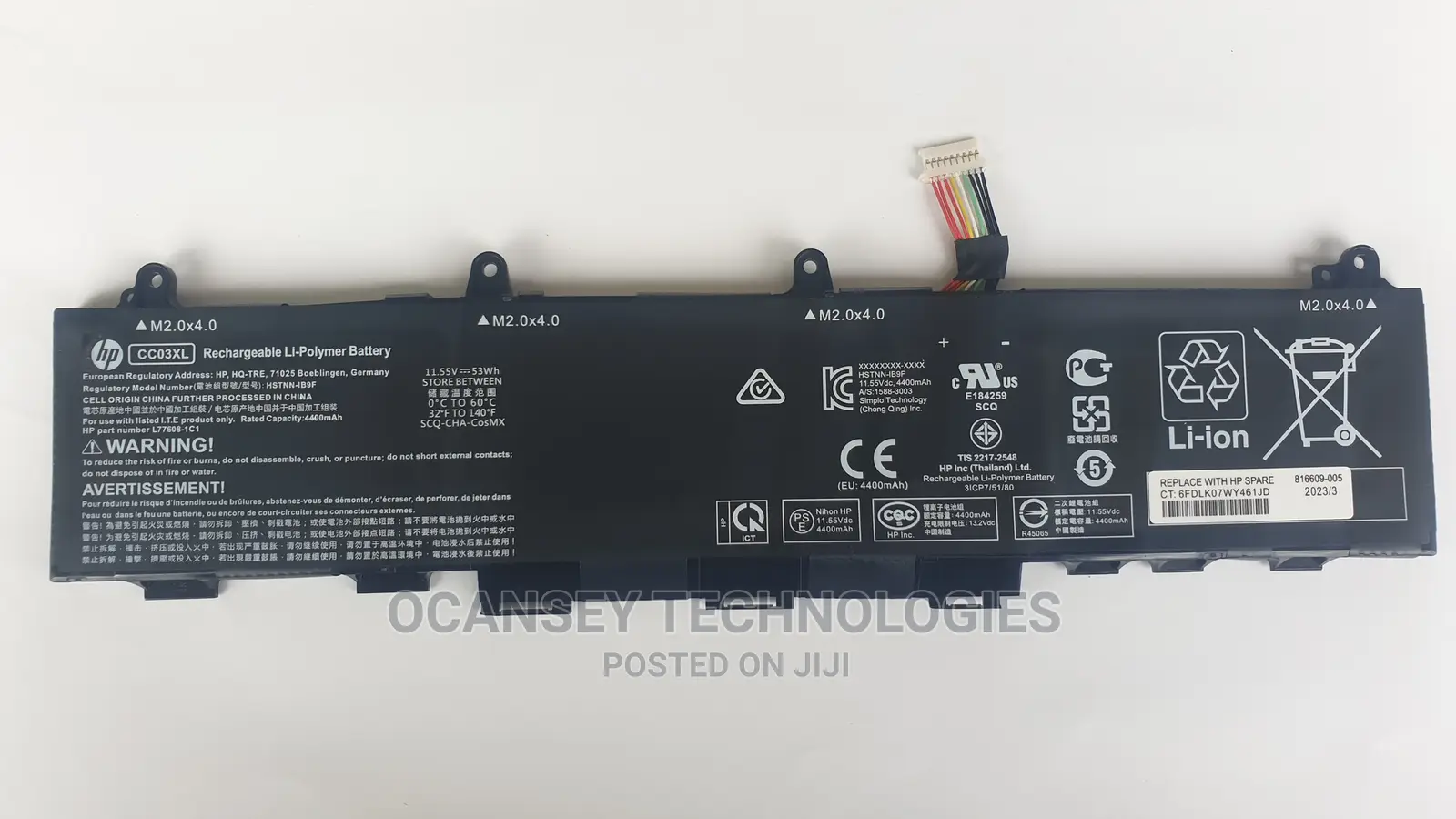 Original Hp Cc03xl Laptop Battery For Elitebook 840 G7 G8