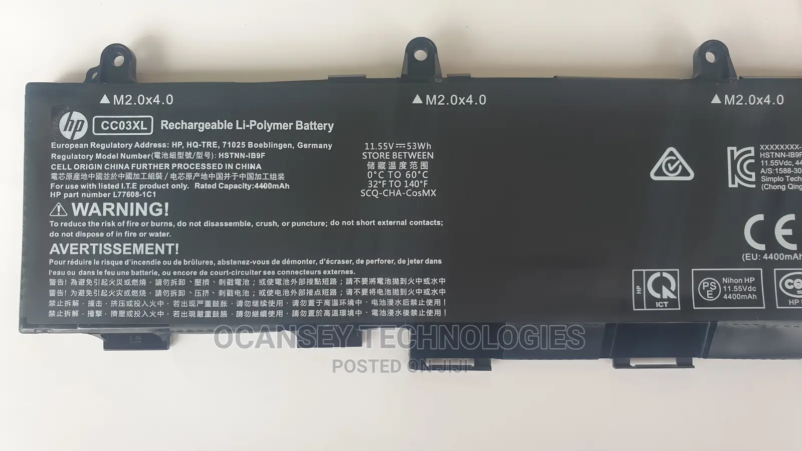 Original Hp Cc03xl Laptop Battery For Elitebook 840 G7 G8