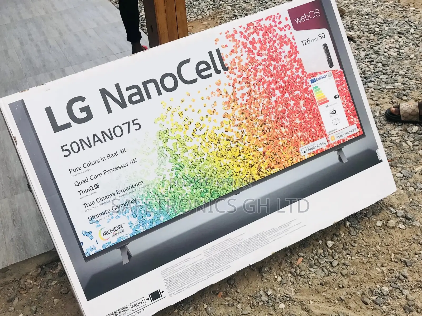 Nano75 Original 50 Inches Glossy LED Lg Tv