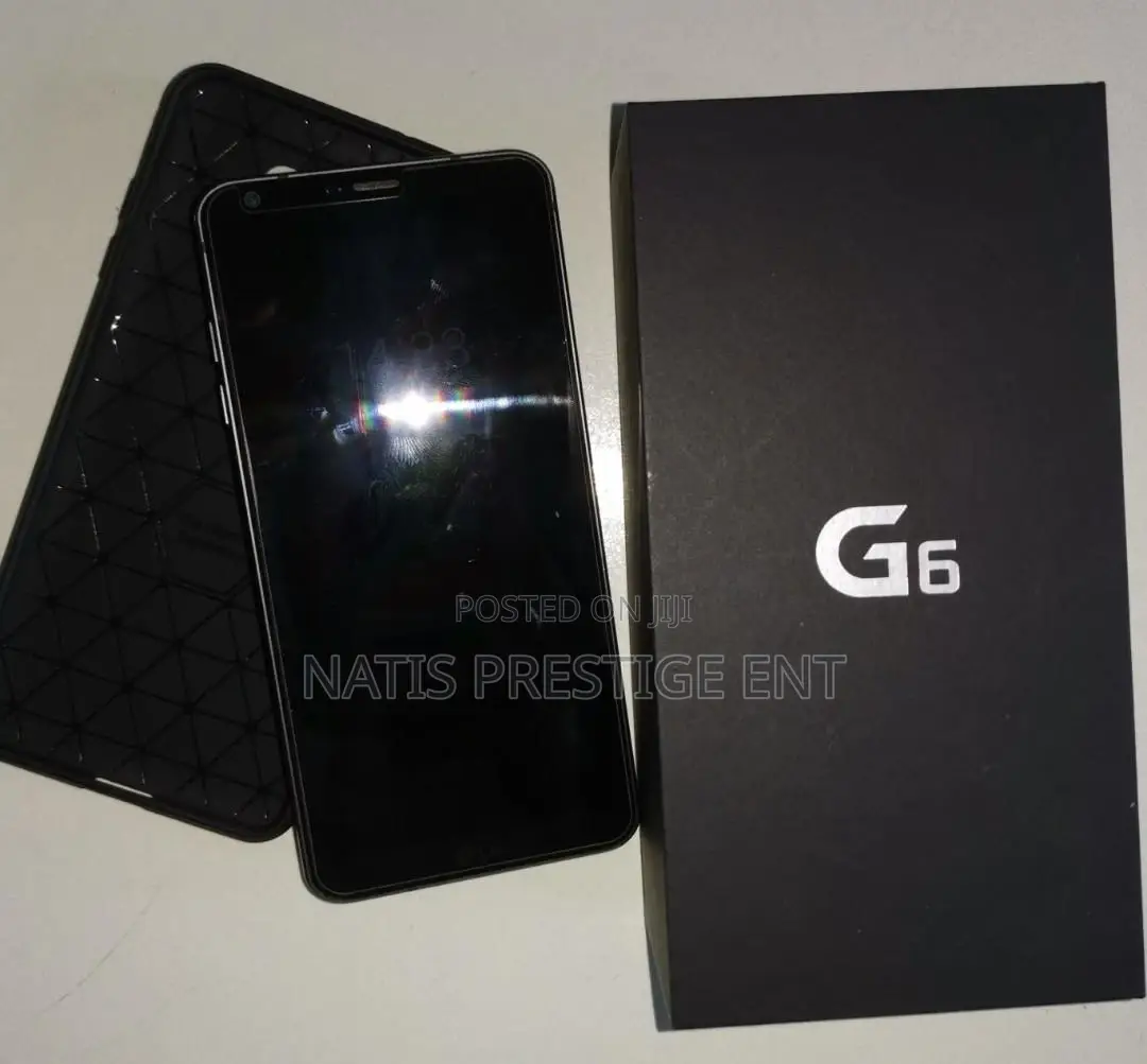New LG G6 64 GB Black