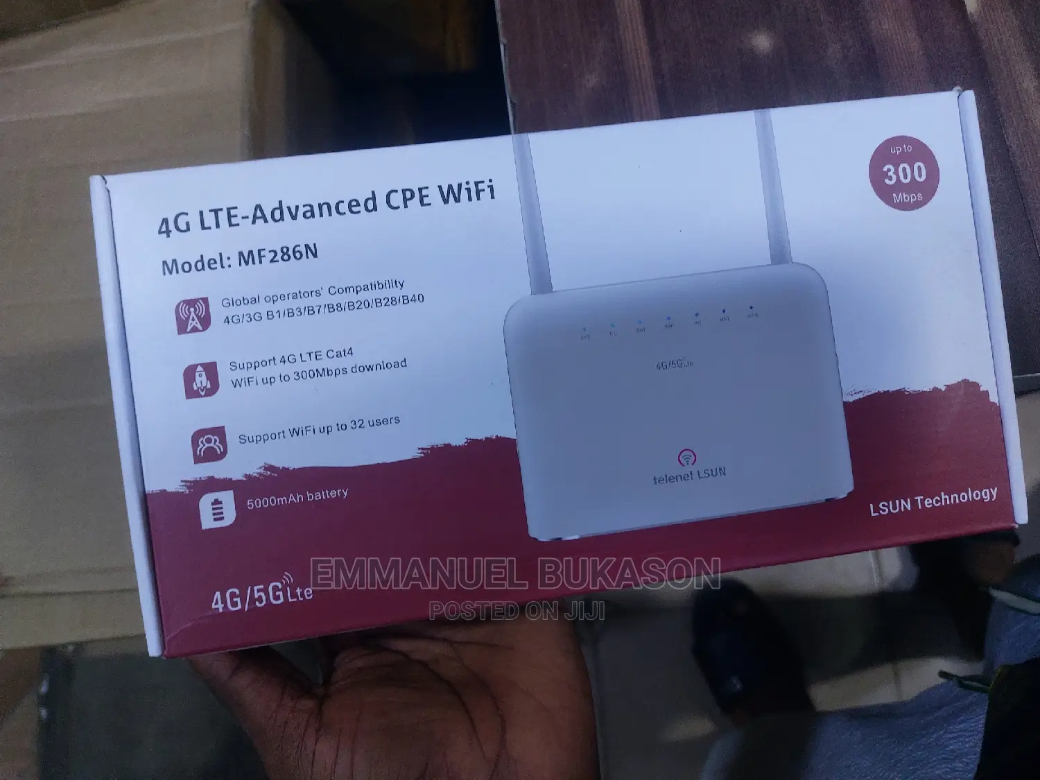 4G Lite Universal Router With Multiple Port