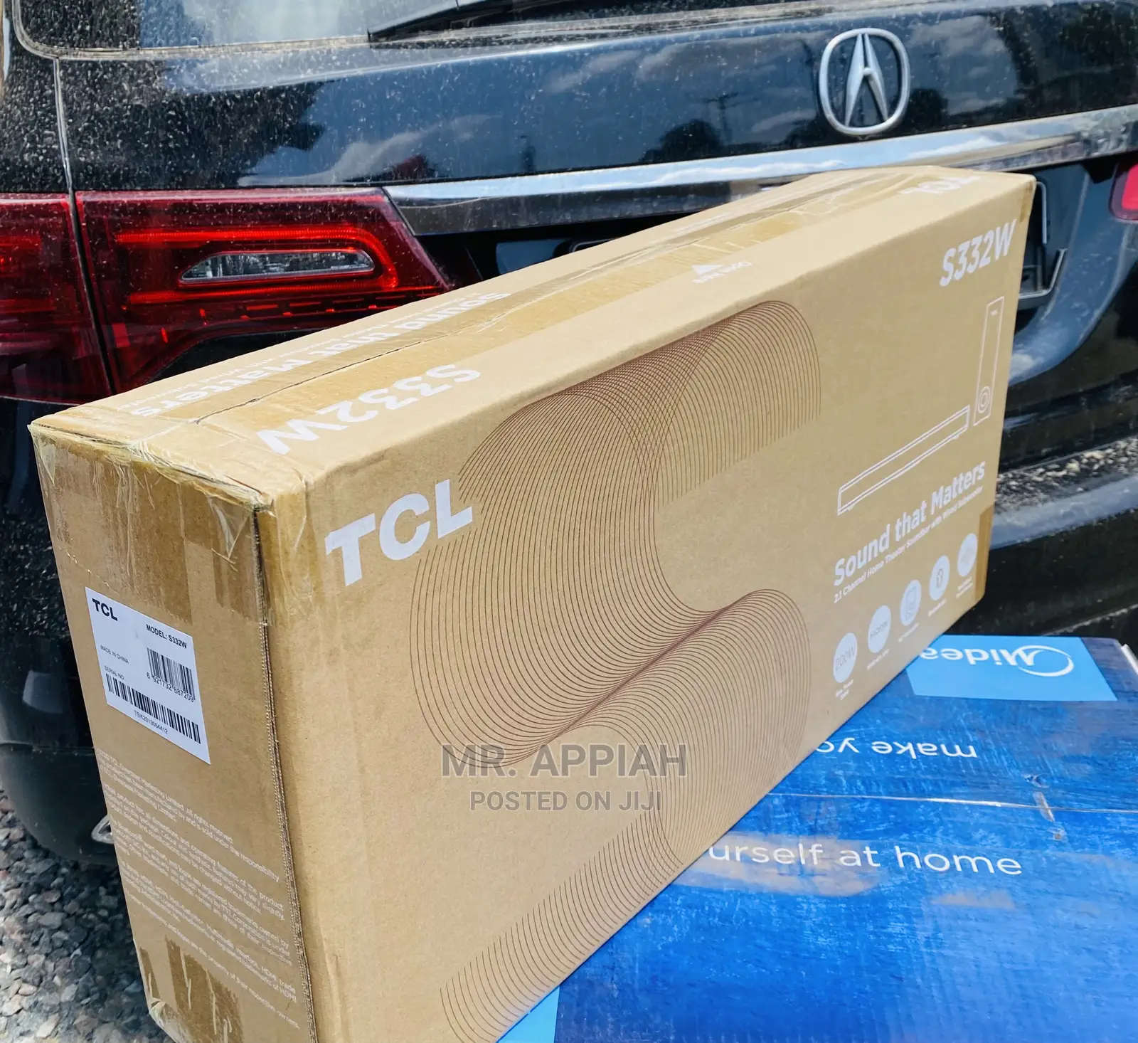 High Efficient TCL 2.1ch Bluetooth Soundbar System S332W.