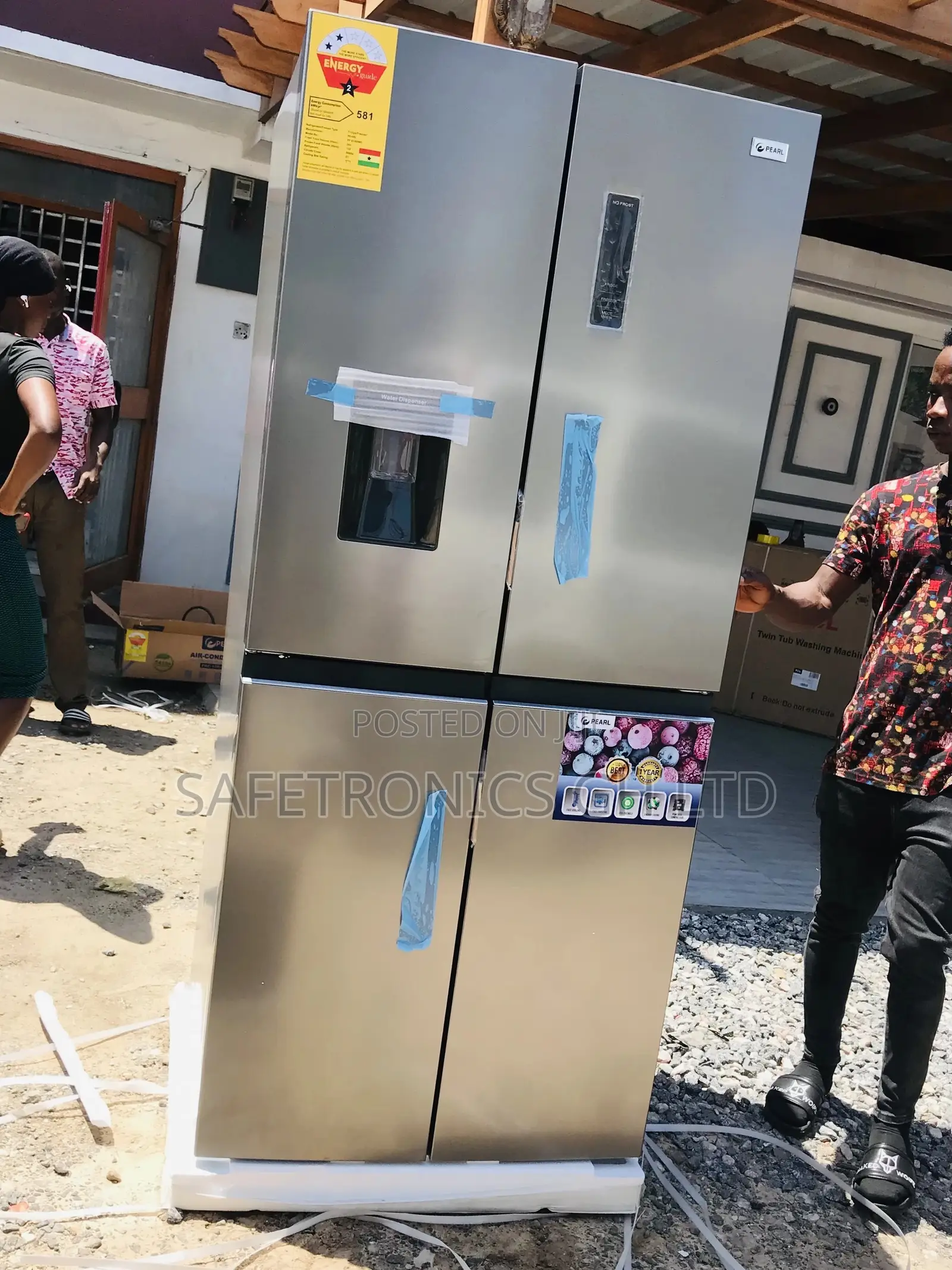 Durable Pf-6141ixwd  Bottomfreezer 4 Doors Fridge