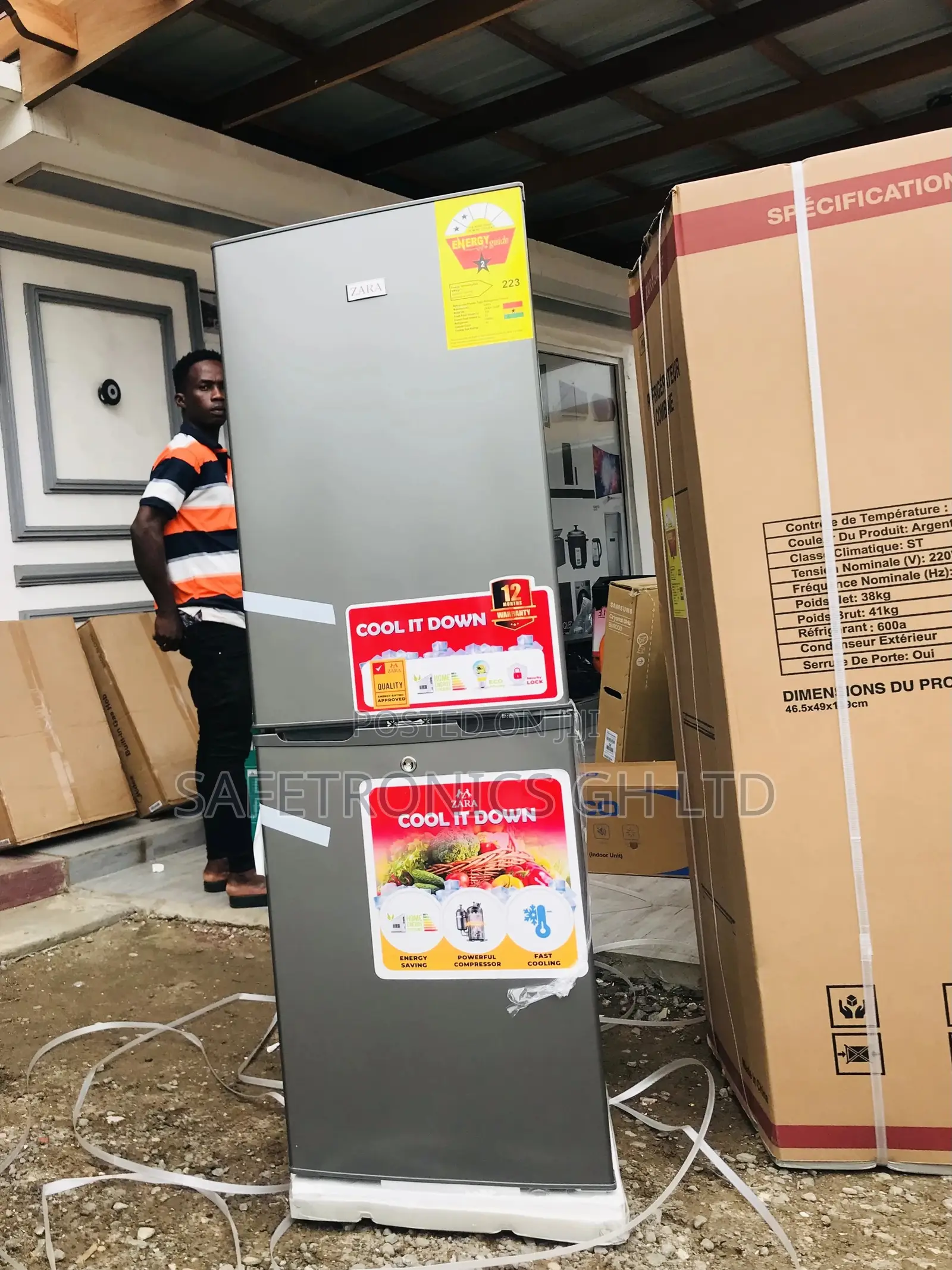 Shop Bottomfreezer Zara-240bf Doubledoor Fridge