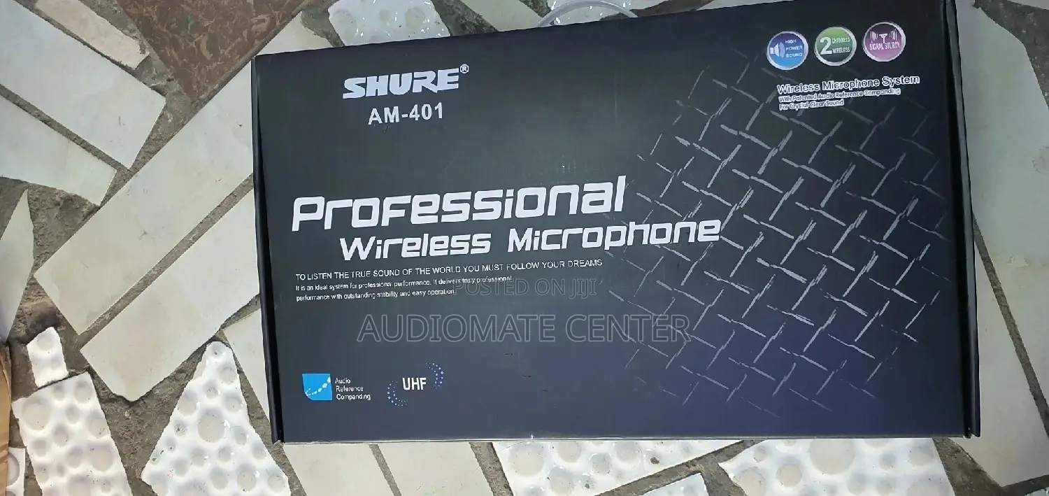 Shure 2 Lapel,2 Head Mic