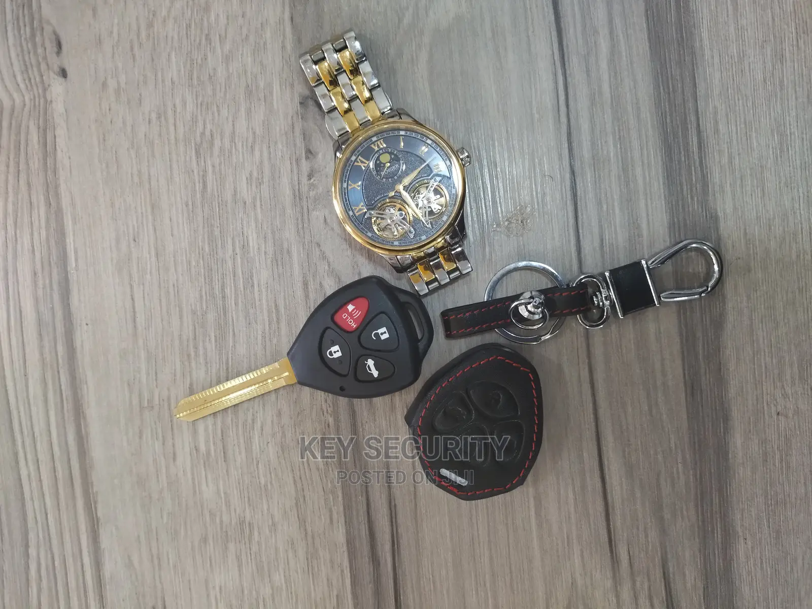 Leather Case for Toyota Camry Remote Key