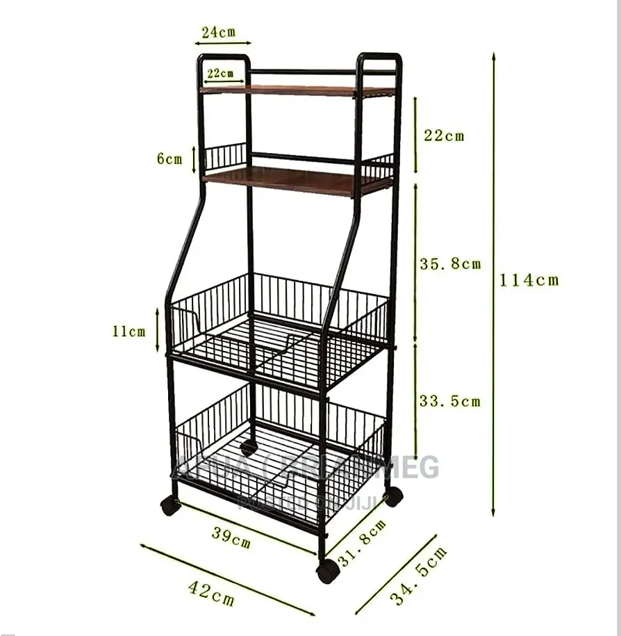Multipurpose or Multilayer Kitchen Storage Shelf ( Big Size)