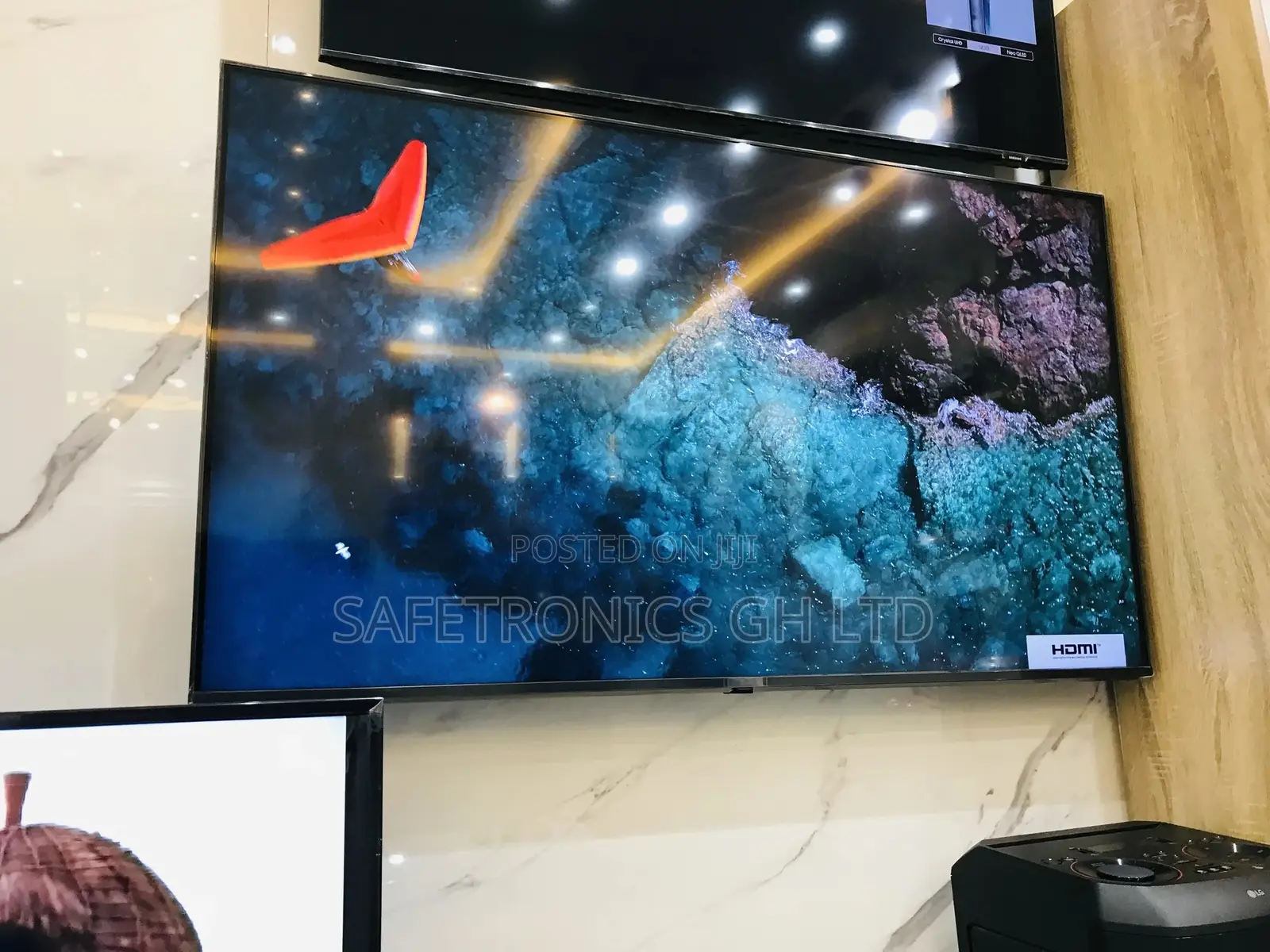 Promo on Samsung 55 Inches Glossy Led Crystal Smart Tv