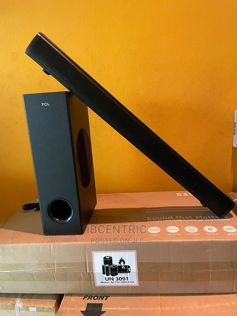 TCL 2.1ch Home Theater Soundbar With Wired Subwoofer