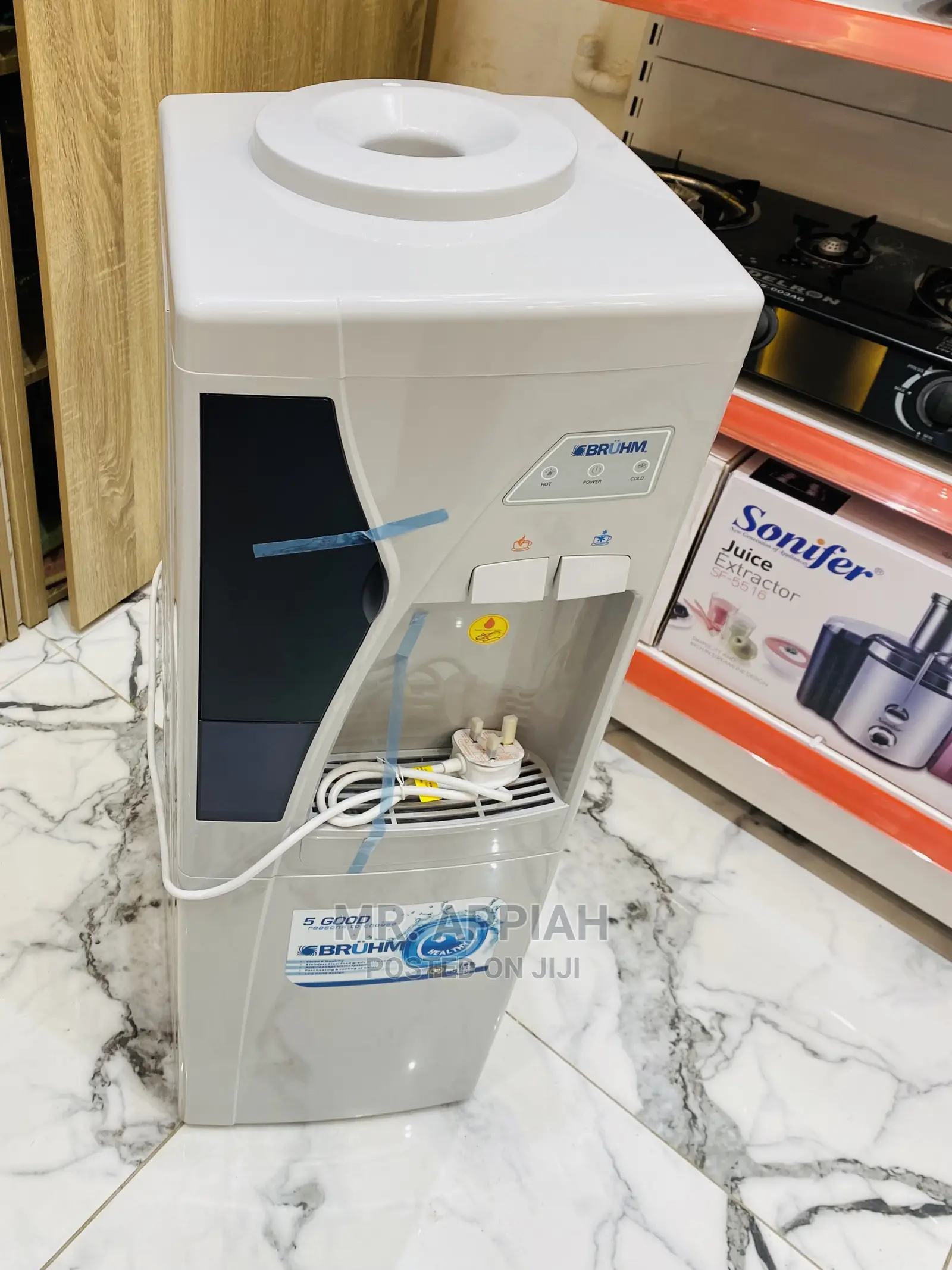 High Efficient Bruhm Hot/Cold Water Dispenser BDS-112 