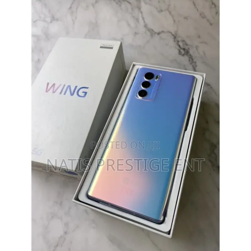 New LG Wing 5G 256 GB Silver