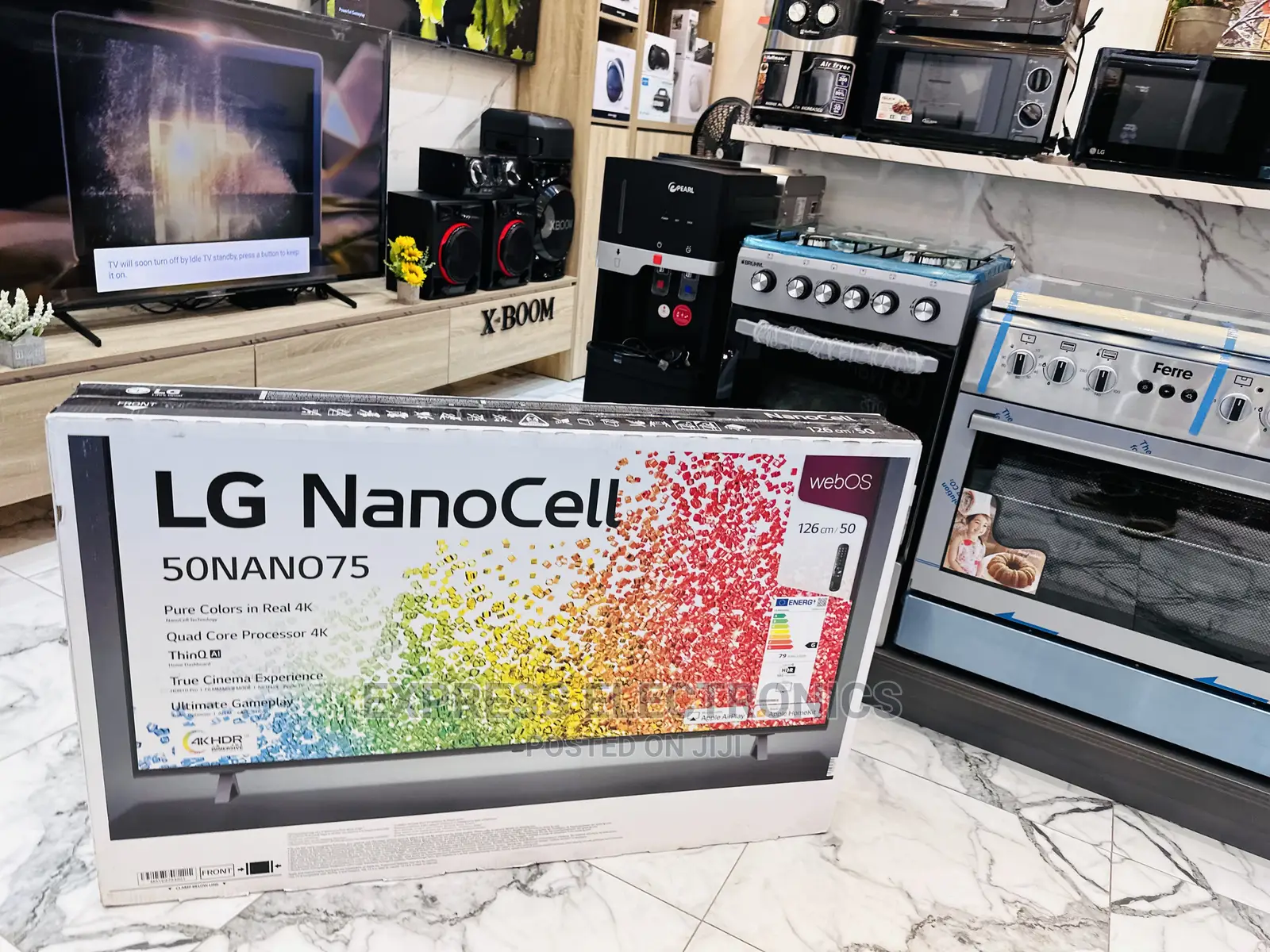 Best and Classic UHD Smart Nano756 50”LG