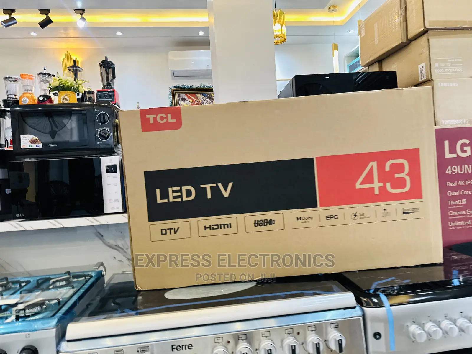 Purchase From Us TCL FHD Satellite 43D3200