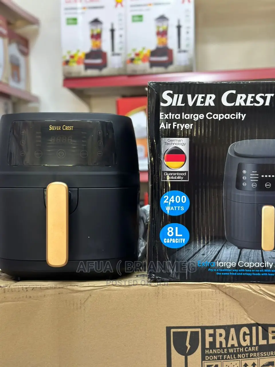 Sliver Crest Air Fryer 8lts