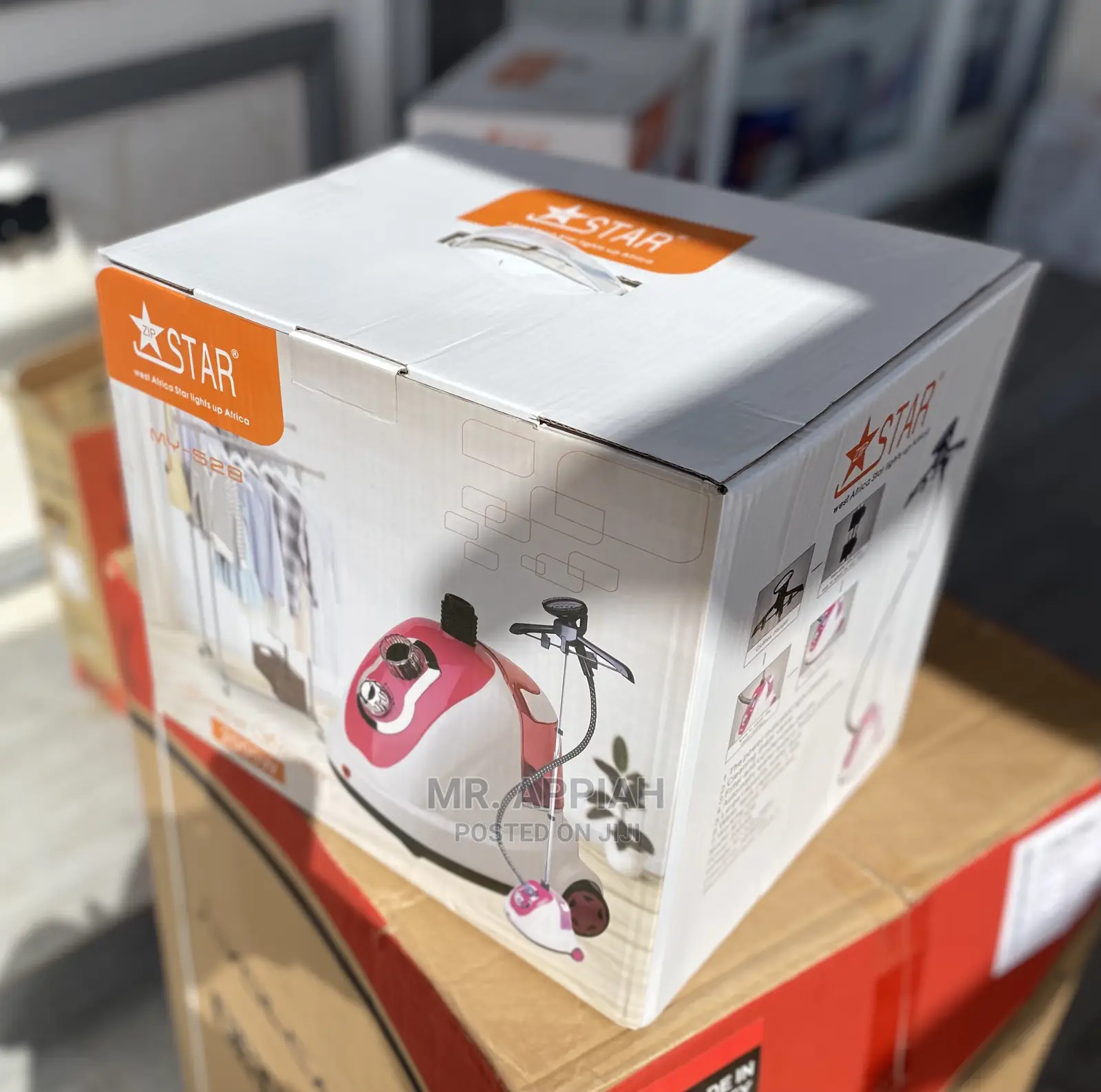 Reliable Zip Star Standing Steam Iron