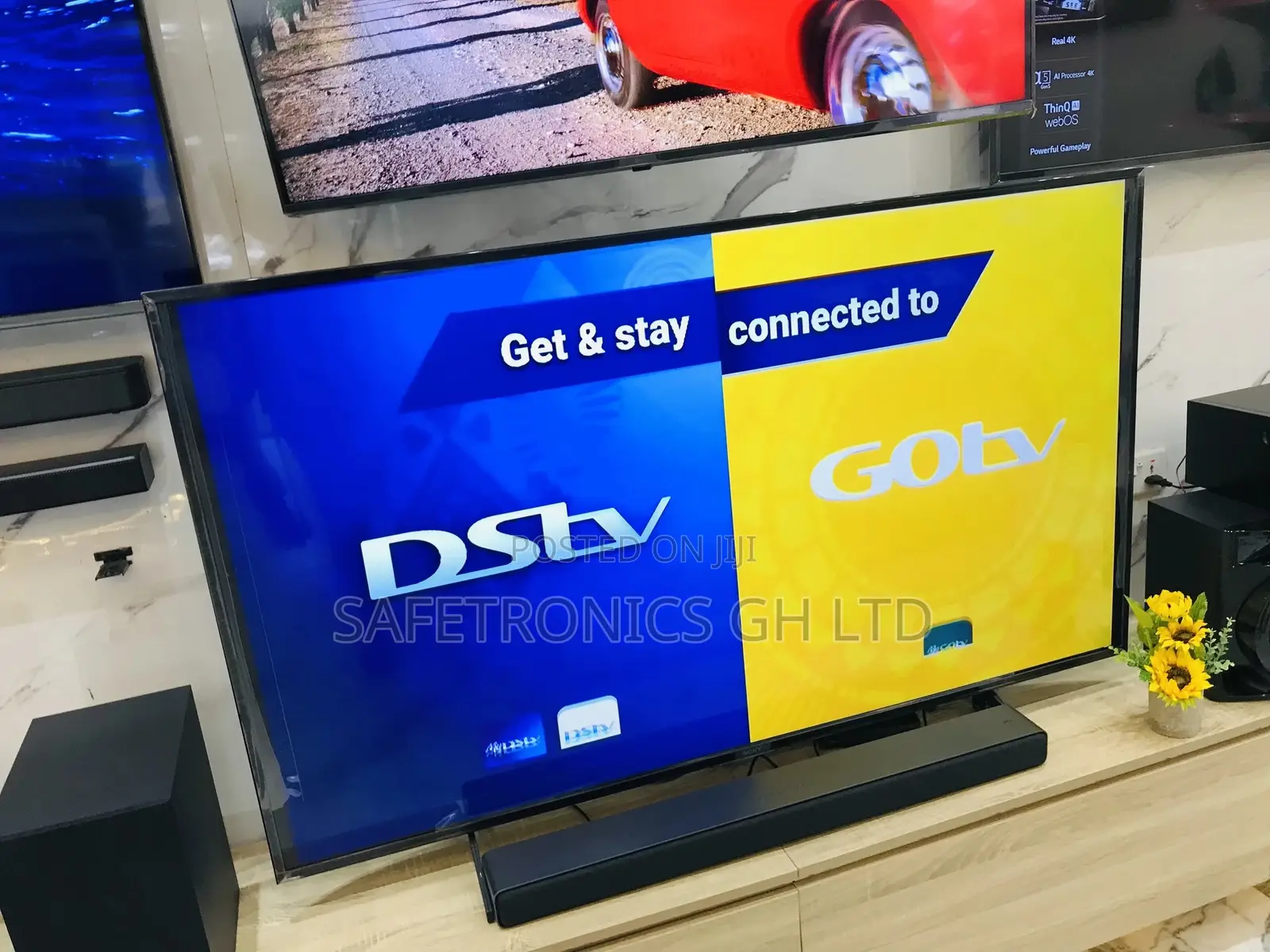 Clear Quality Picture Samsung QLED Q60B Glossy + Soundbar