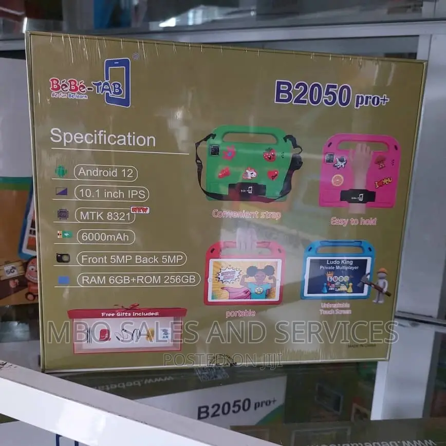 New Bebe B2050 Pro+ 256 GB Red