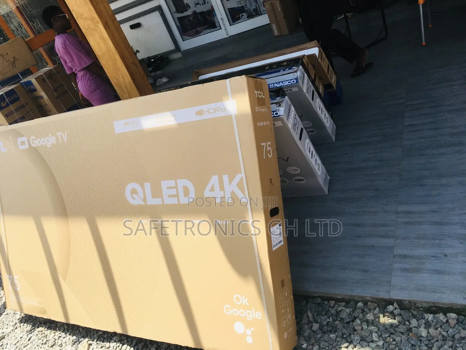 P635 Glossy QLED TCL 75 Inch UHD Tv