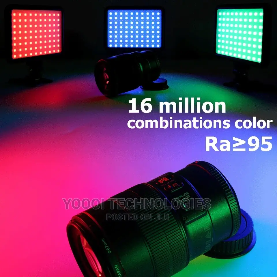 50w U800 RGB Light With Battery,Charger Stand
