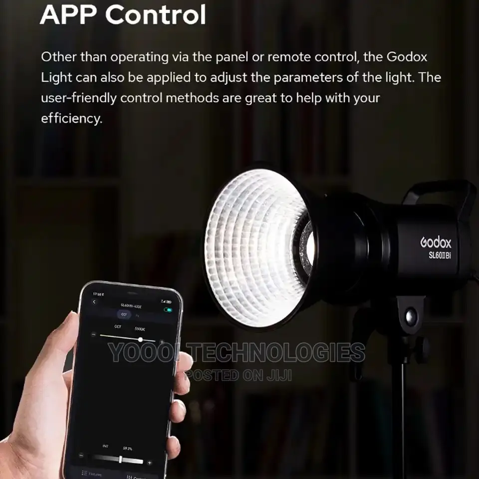 Godox Sl60iid With 90cm Softbox + Grid And Stand