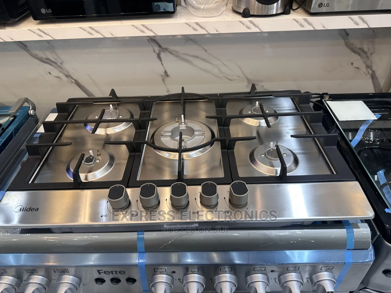 Purchase From 10gig Shop 75g50me 5burnerhob Cooker Gas Midea