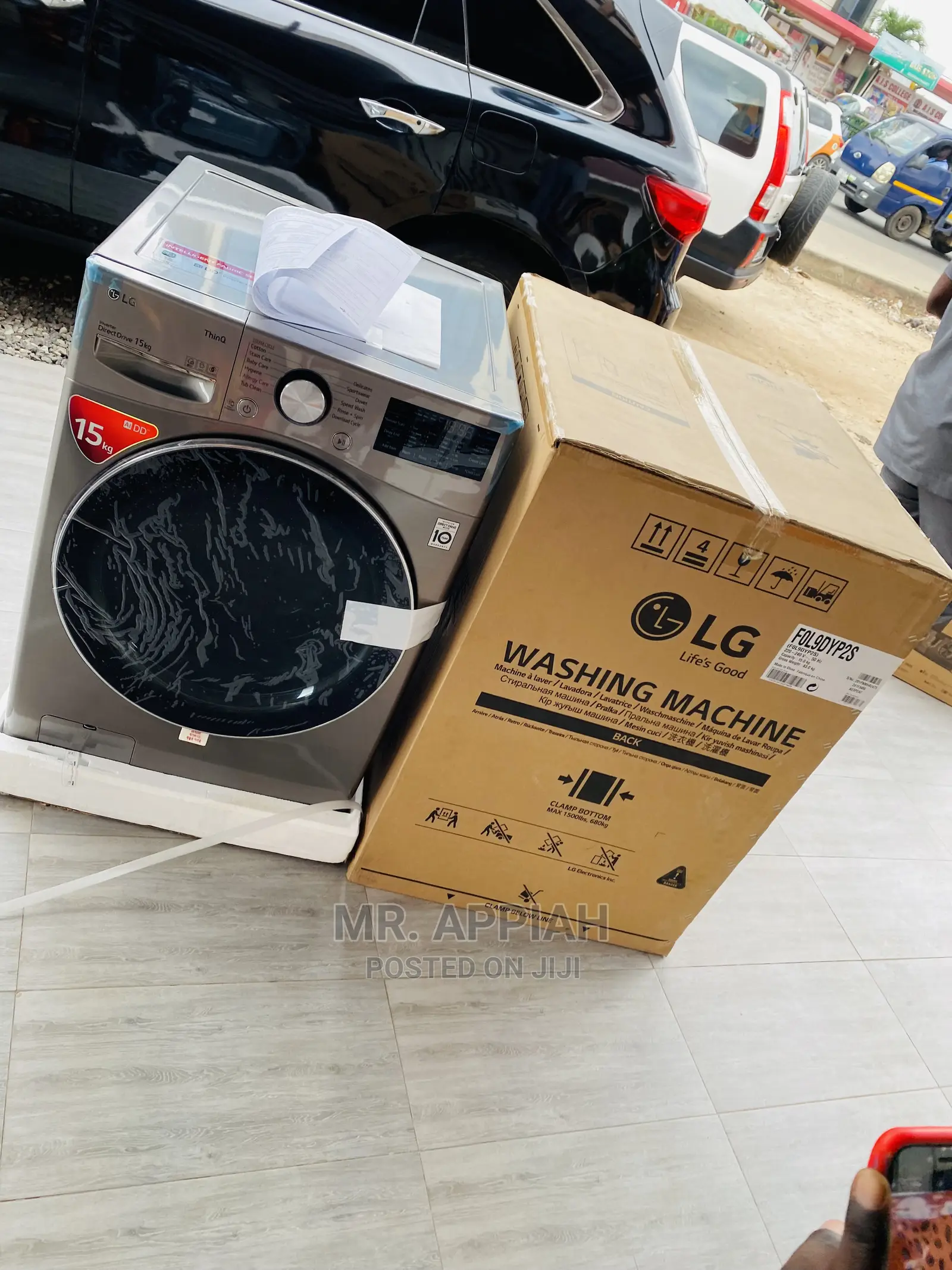 High Efficient LG Front Load Washingmachine.(F0L9DYP2S)