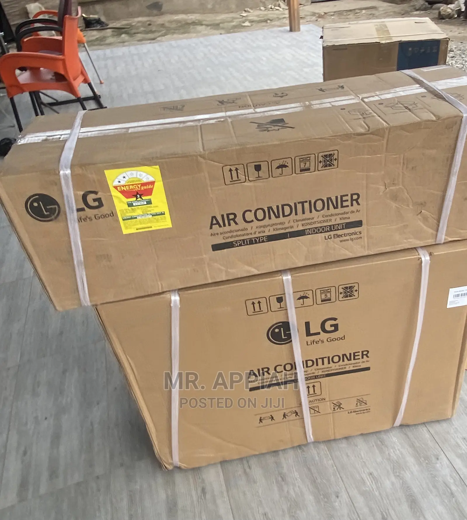 LG 2.0hp S4-18tzcaa Works Faster, Feather And Wider(White)😎
