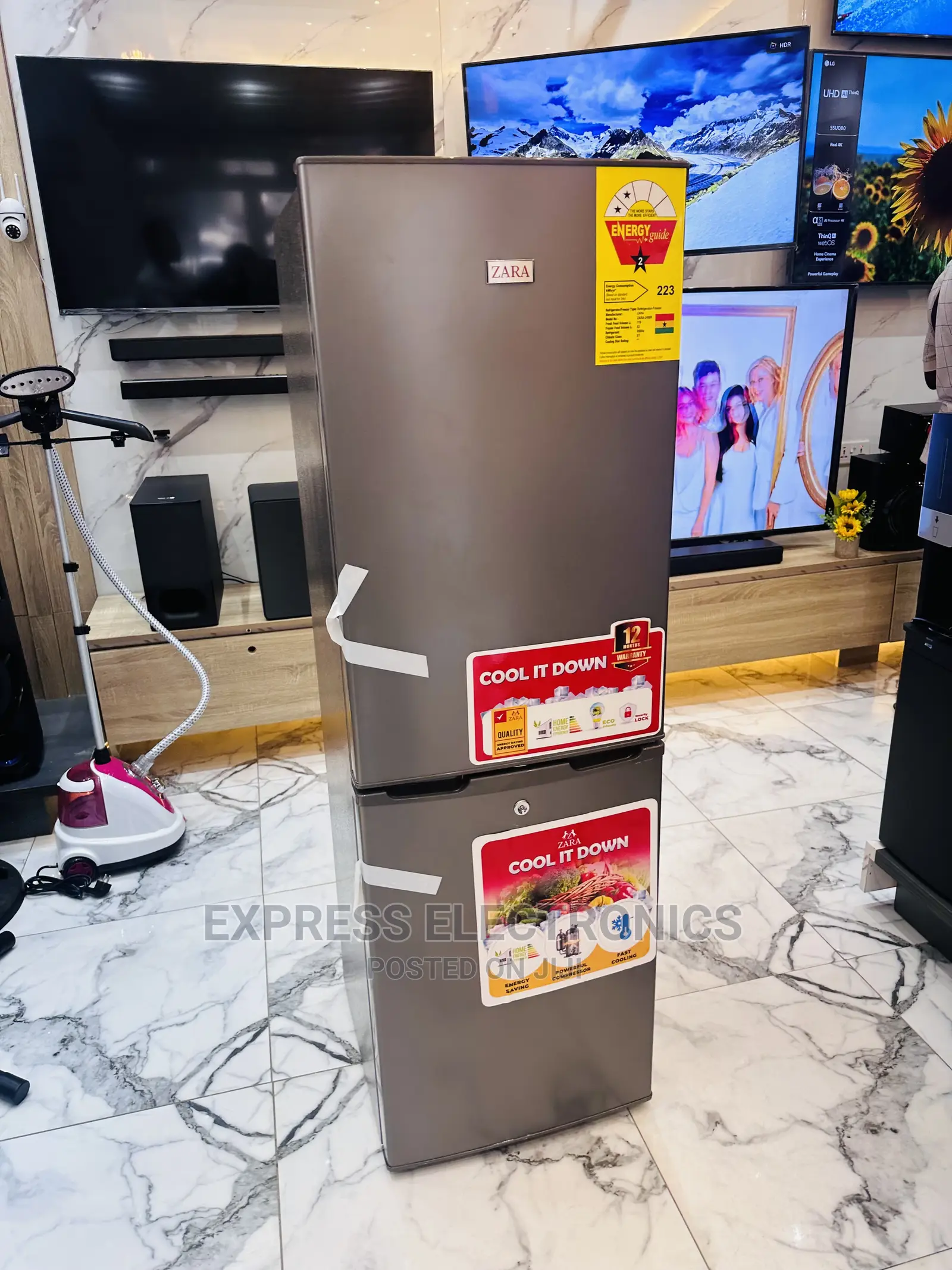 Purchase From Us Zara Double Door Fridge Zara 240bf