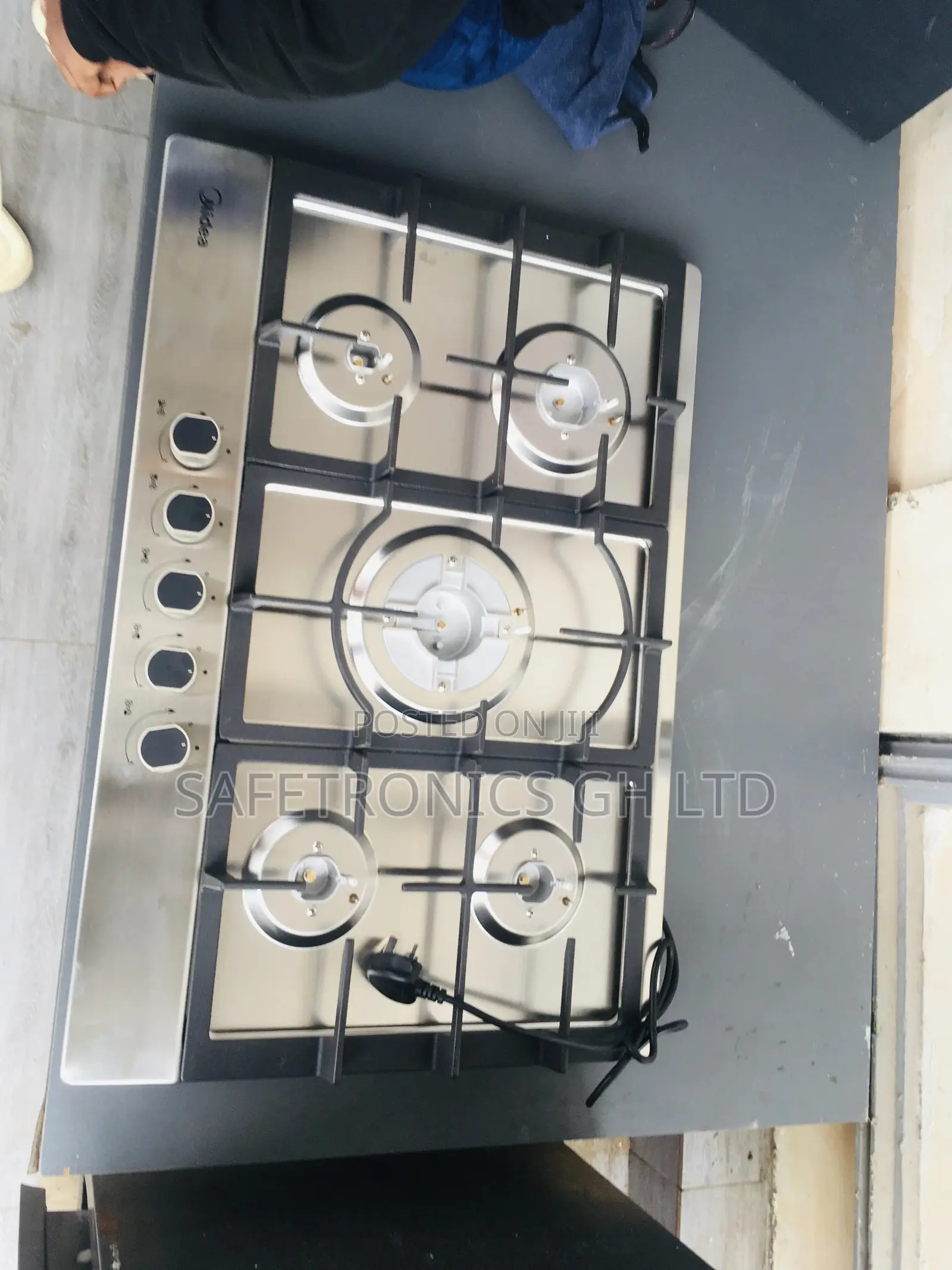 Newly Sealed 5 Hobs Burner Gas  Midea 75G50ME