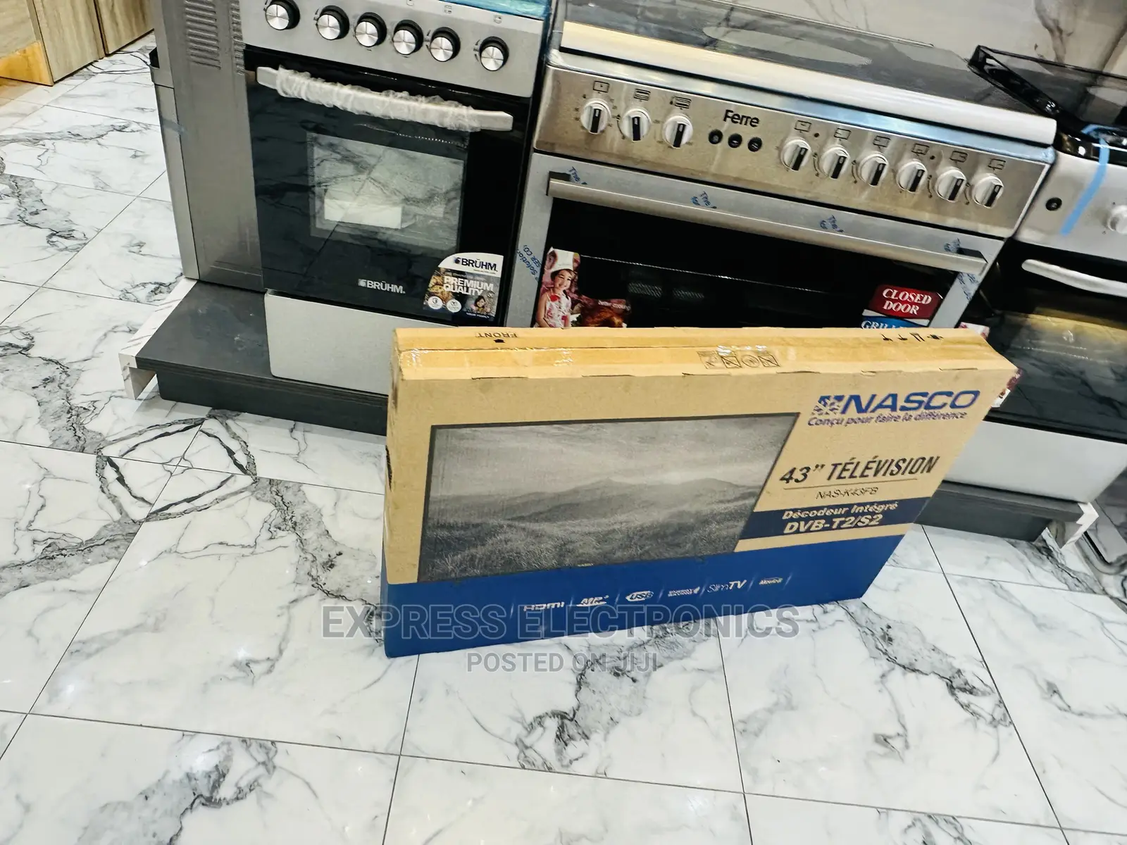 Realistic Shades FHD Satellite Nasco Digital 43”Tv