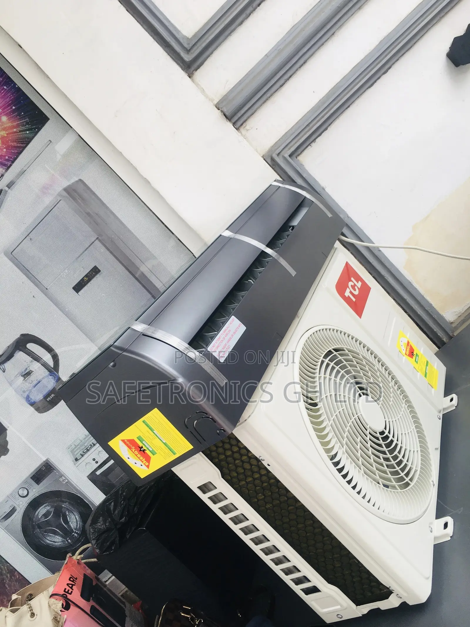 Original Mirror Inverter Split R410 Gas TCL 1.5hp Aircon