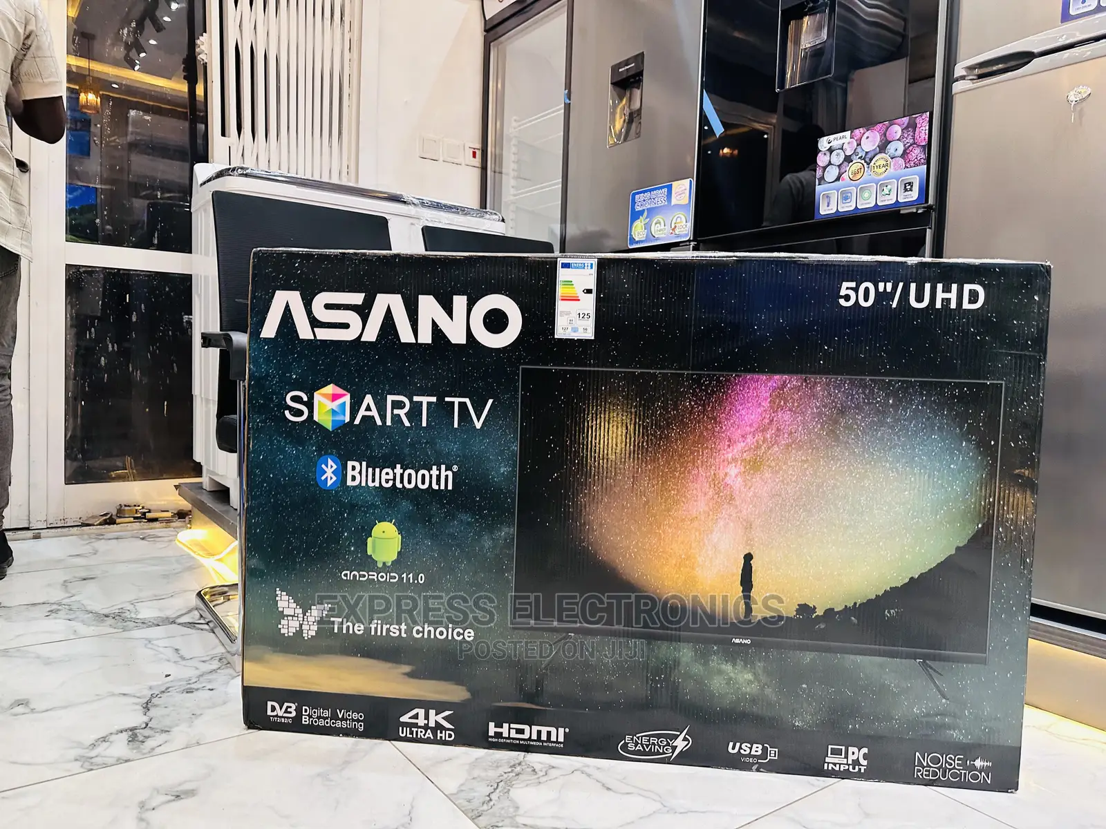 Call or Buy for Asano 50”Uhd Smart Android Tv