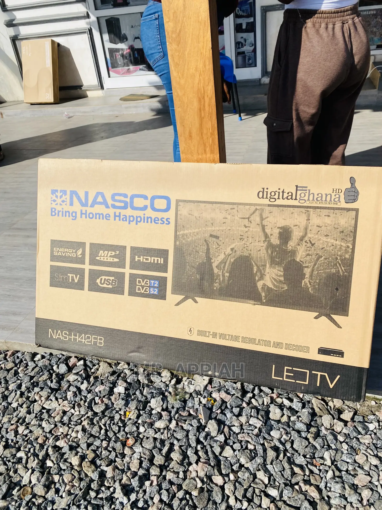 High Quality Nasco 42”(Black)Full Hd Digital Satelite Tv