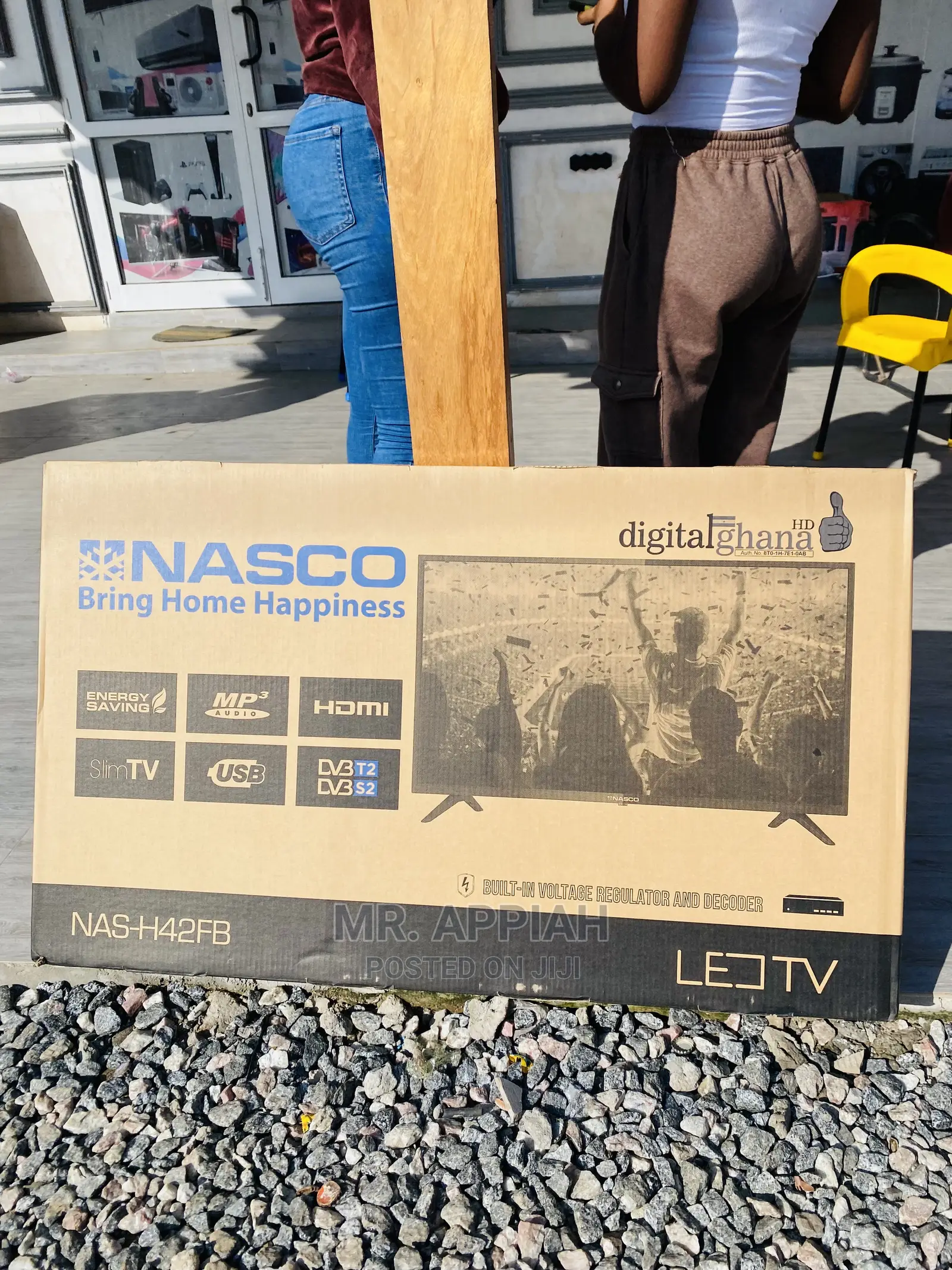High Quality Nasco 42”(Black)Full Hd Digital Satelite Tv