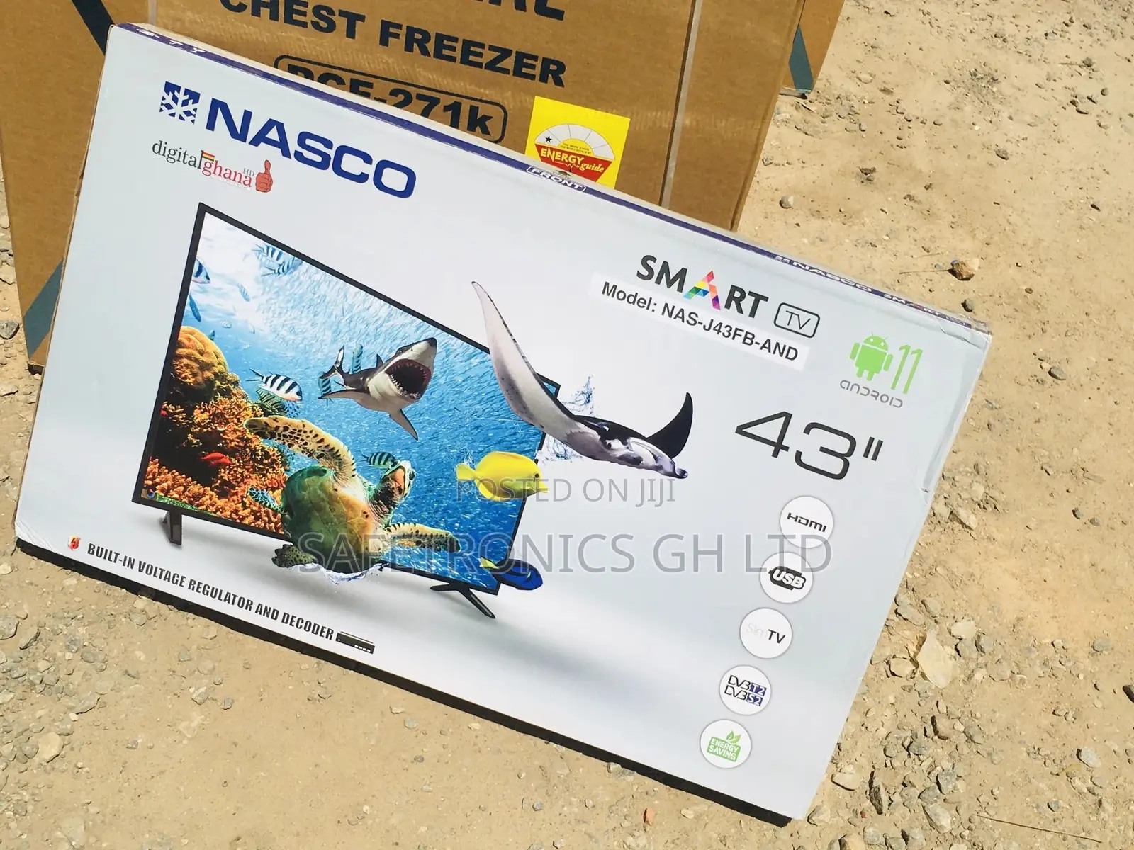 Smart Nasco 43 Inches Glossy LED Reliable