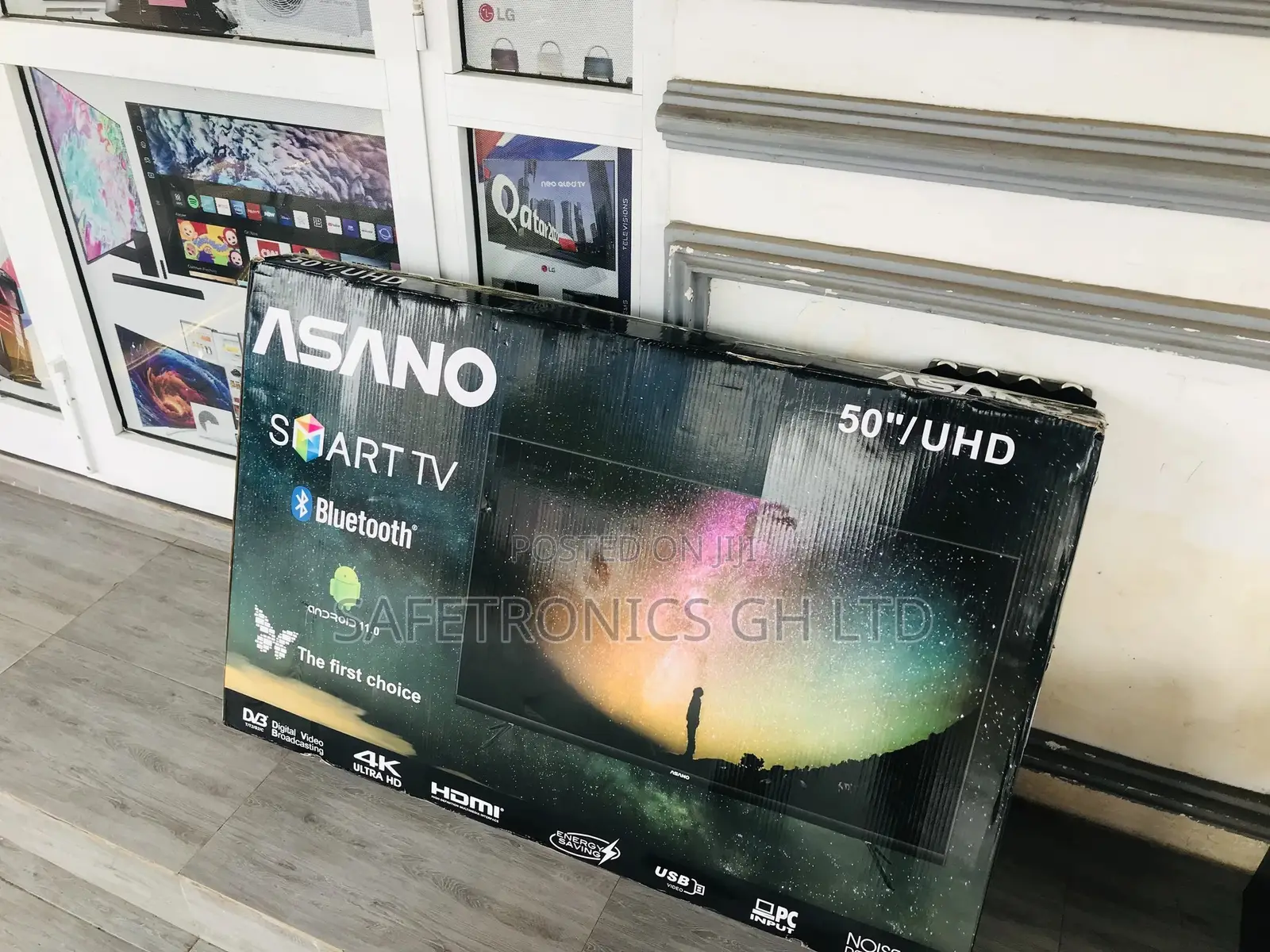 Smart Asano 50 Inches LED Glossy  Original Tv