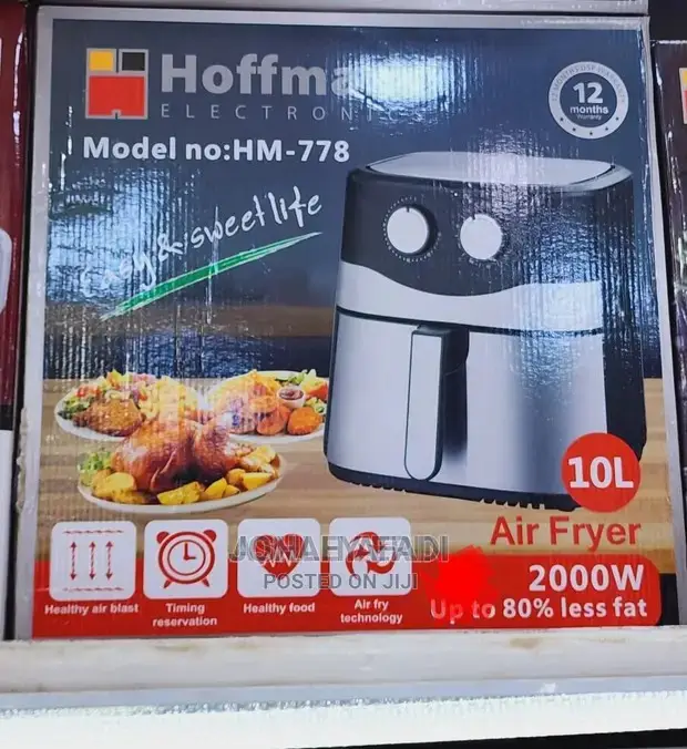 Hoffman Air Fryer 10lhm-778