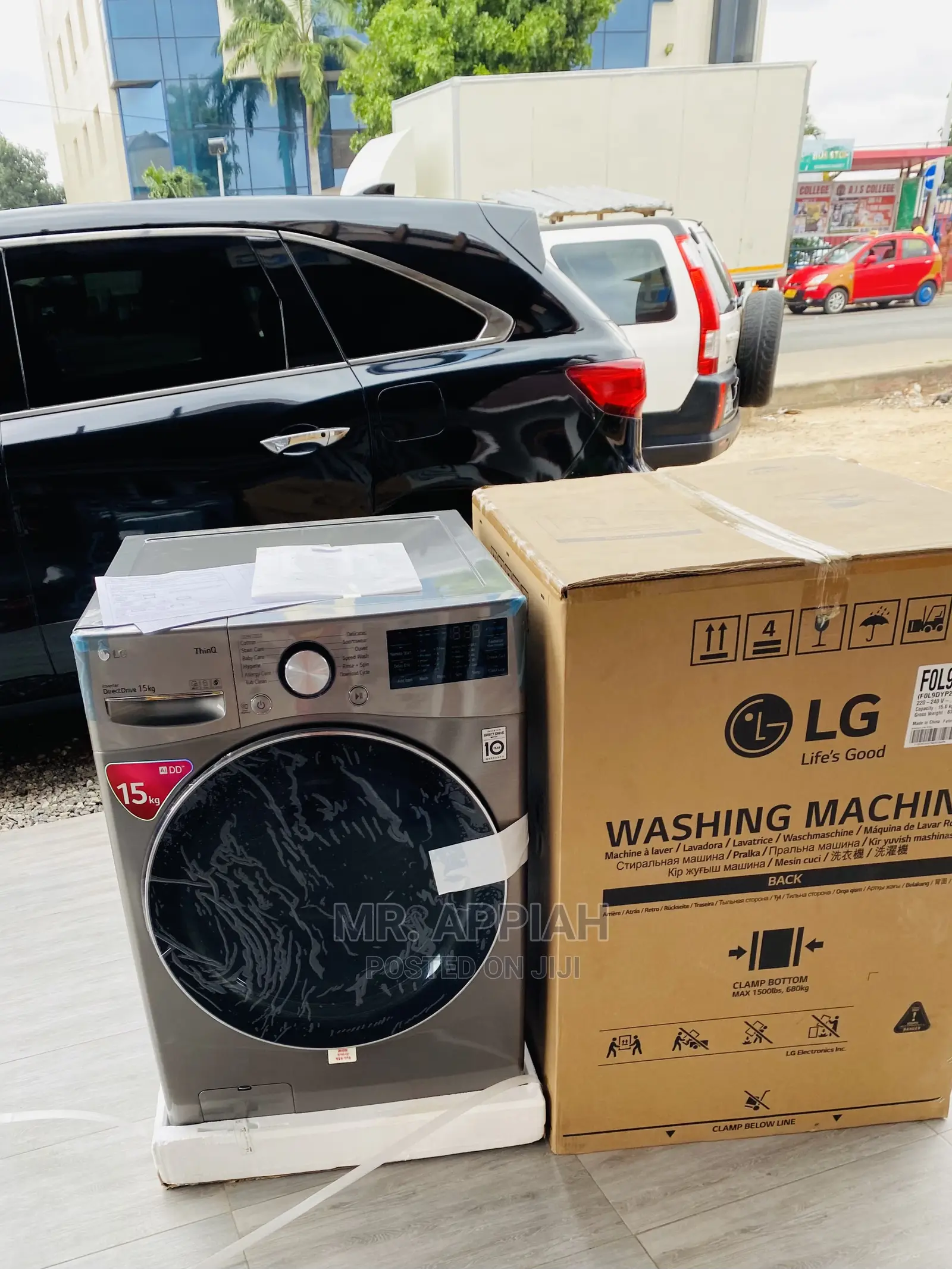 Budget-Friendly LG(Gray).F0L9DGP2S 15KG Washingmachine.
