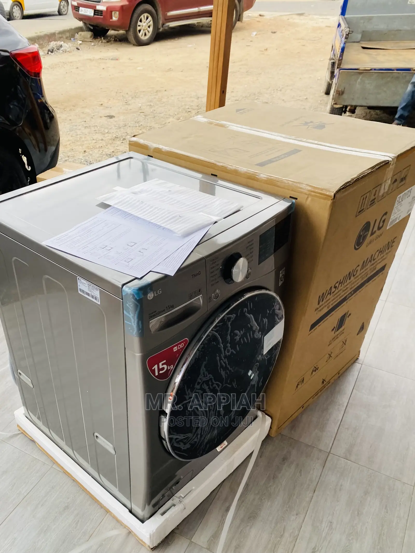 Long Lasting LG Front Load Washingmachine 15kg F0L9DGP2S.