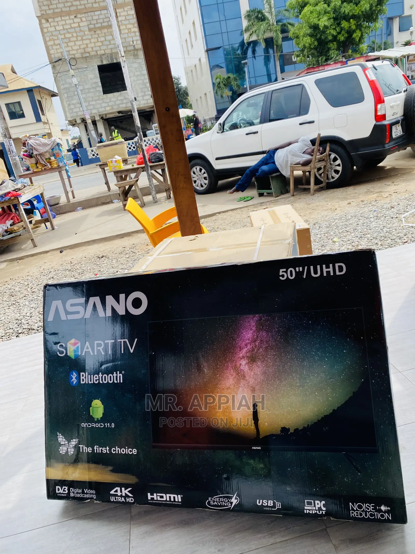 Energy and Cost Saving 50” Asano Uhd Smart Led Tv