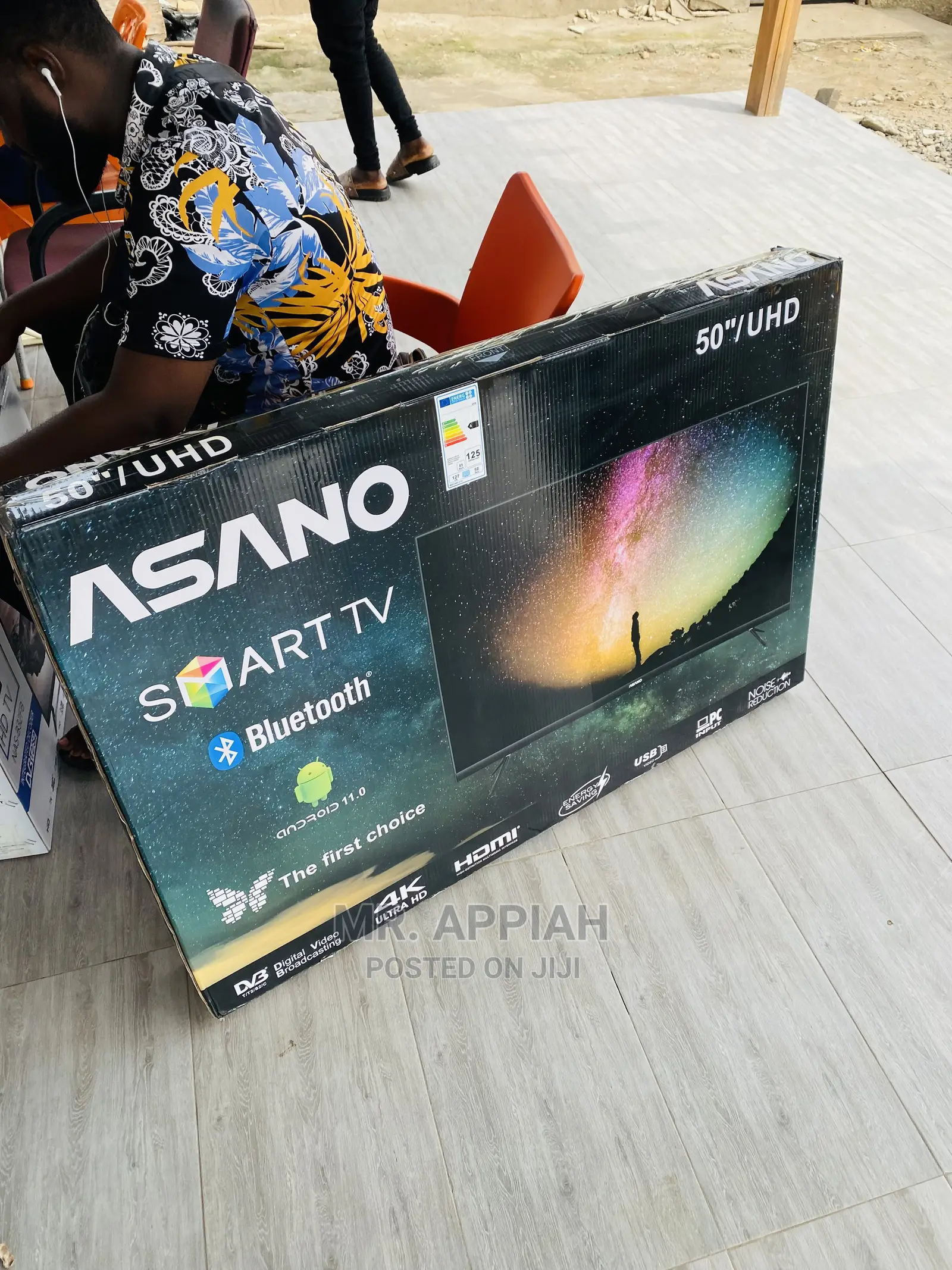 Energy and Cost Saving 50” Asano Uhd Smart Led Tv