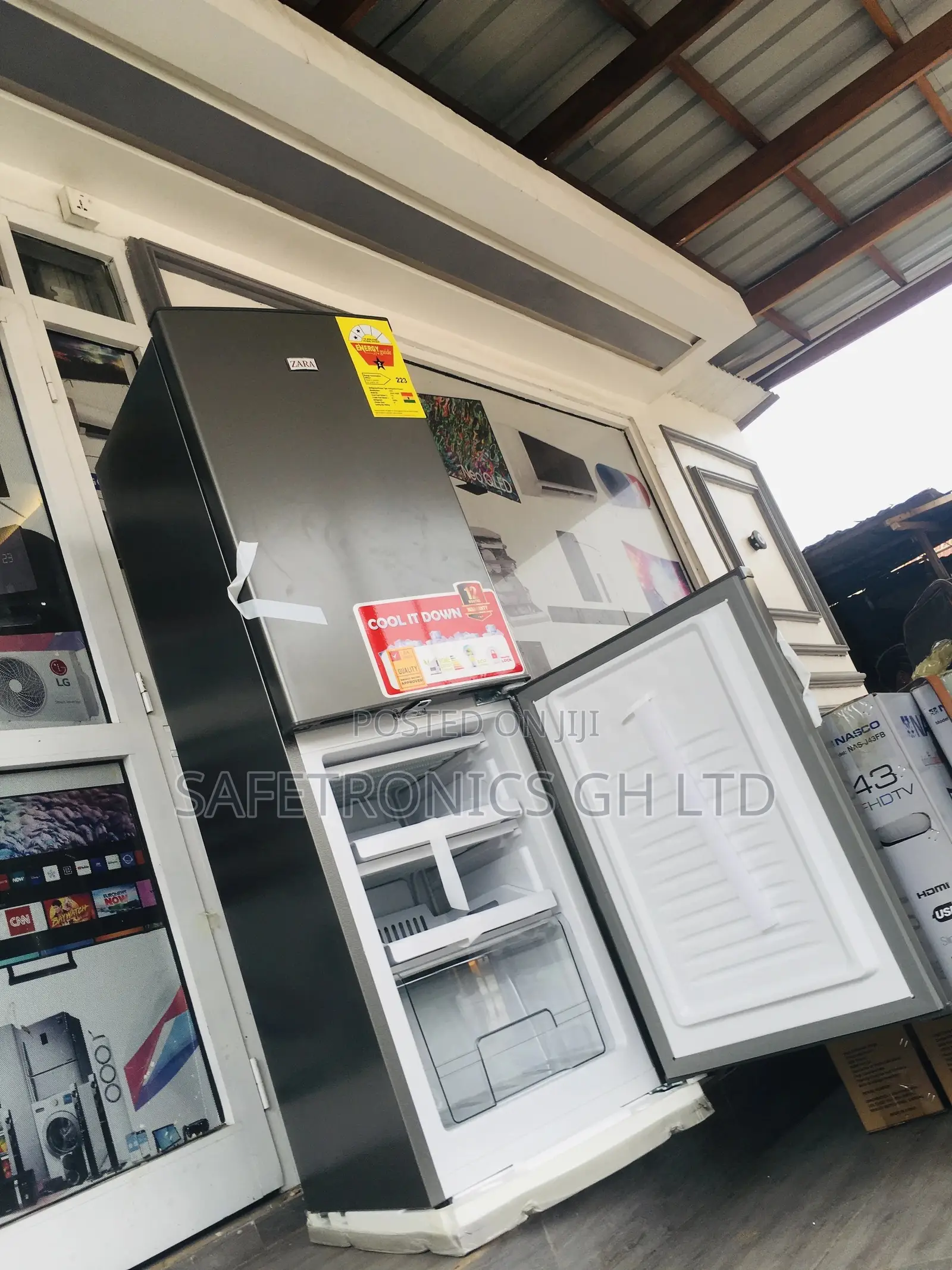 Elegant Bottomfreezer Zara-240bf Doubledoor Fridge