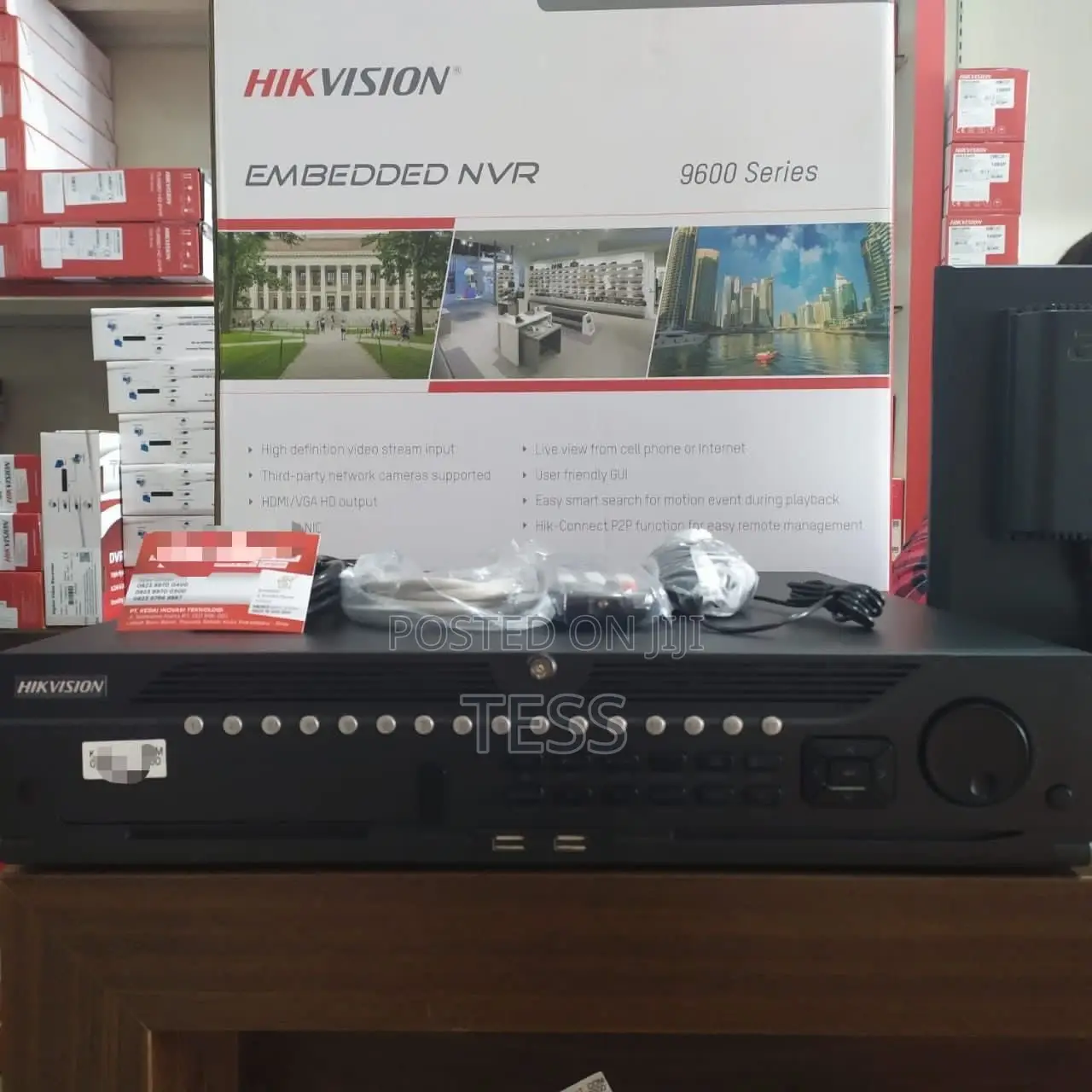 Hikvision 64-Ch NVR 8hdd Slot Ds-9664ni-M8