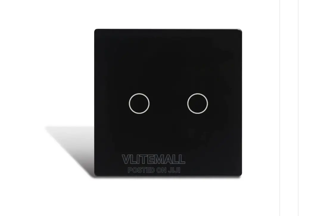 2gang Livolo Touch Switch (Black)