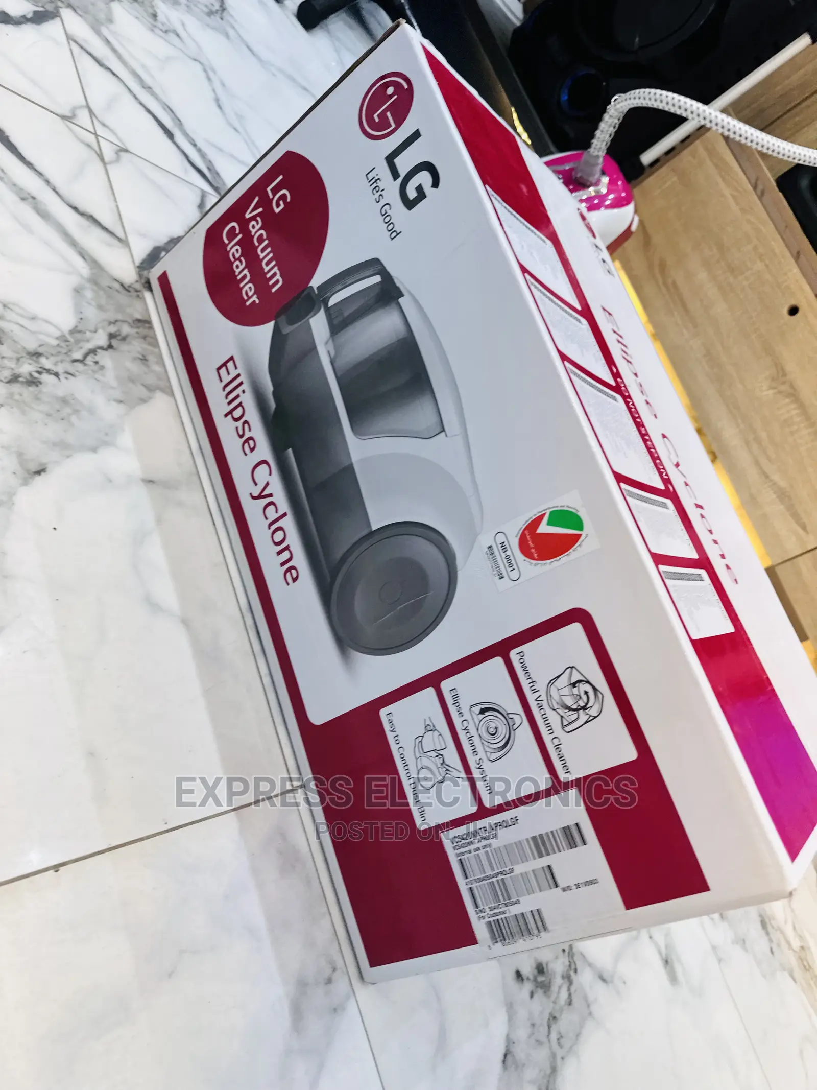 Long Lasting Power Suction Lg Vacuum Cleaner VC5420NNTR